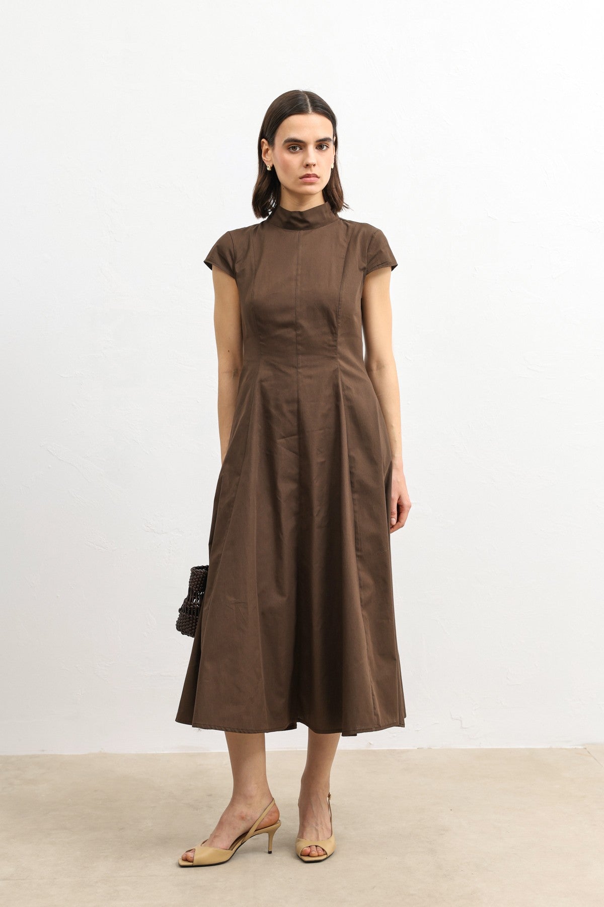 Antioch Poplin Women's Midi Dress