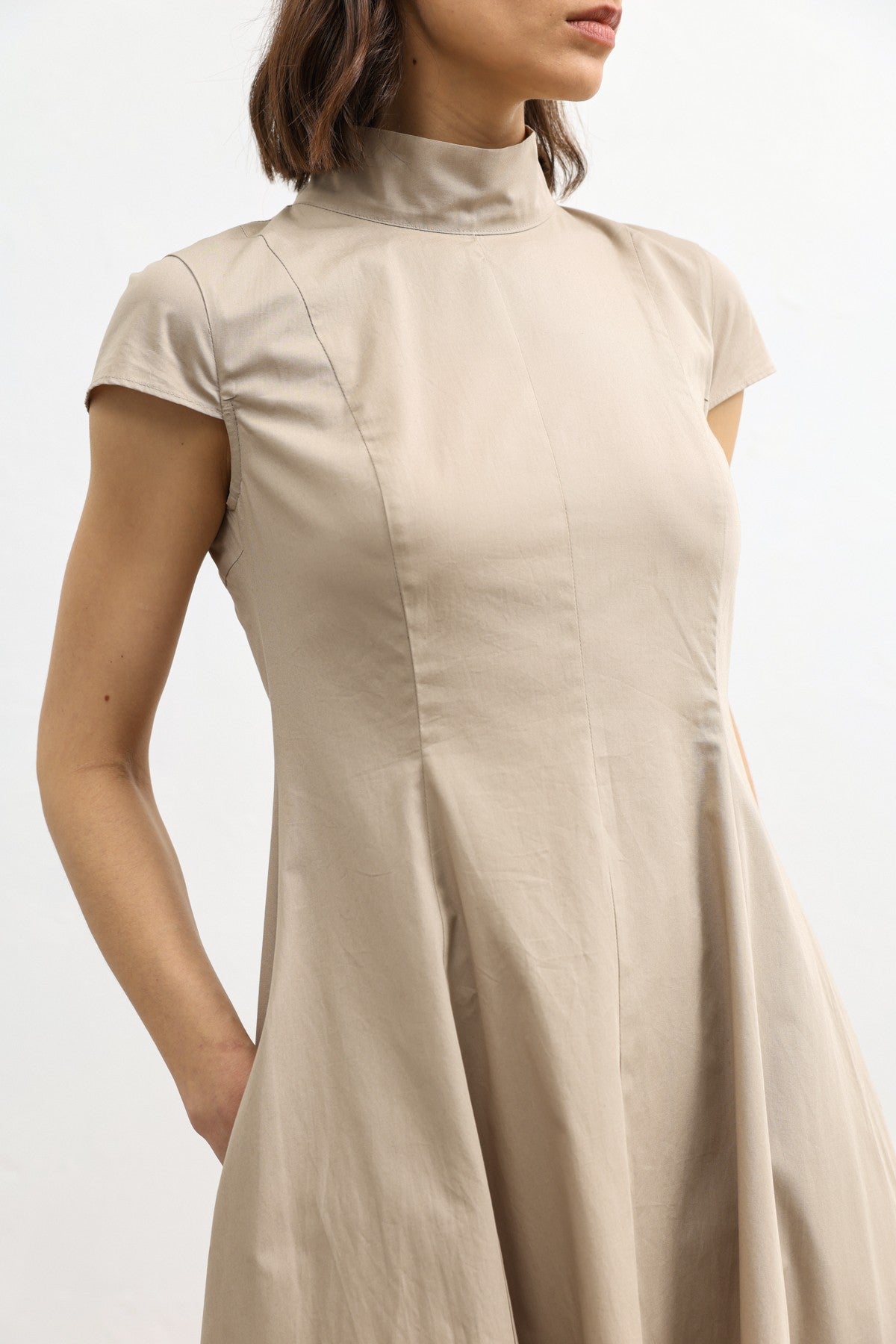 Antioch Poplin Women's Midi Dress