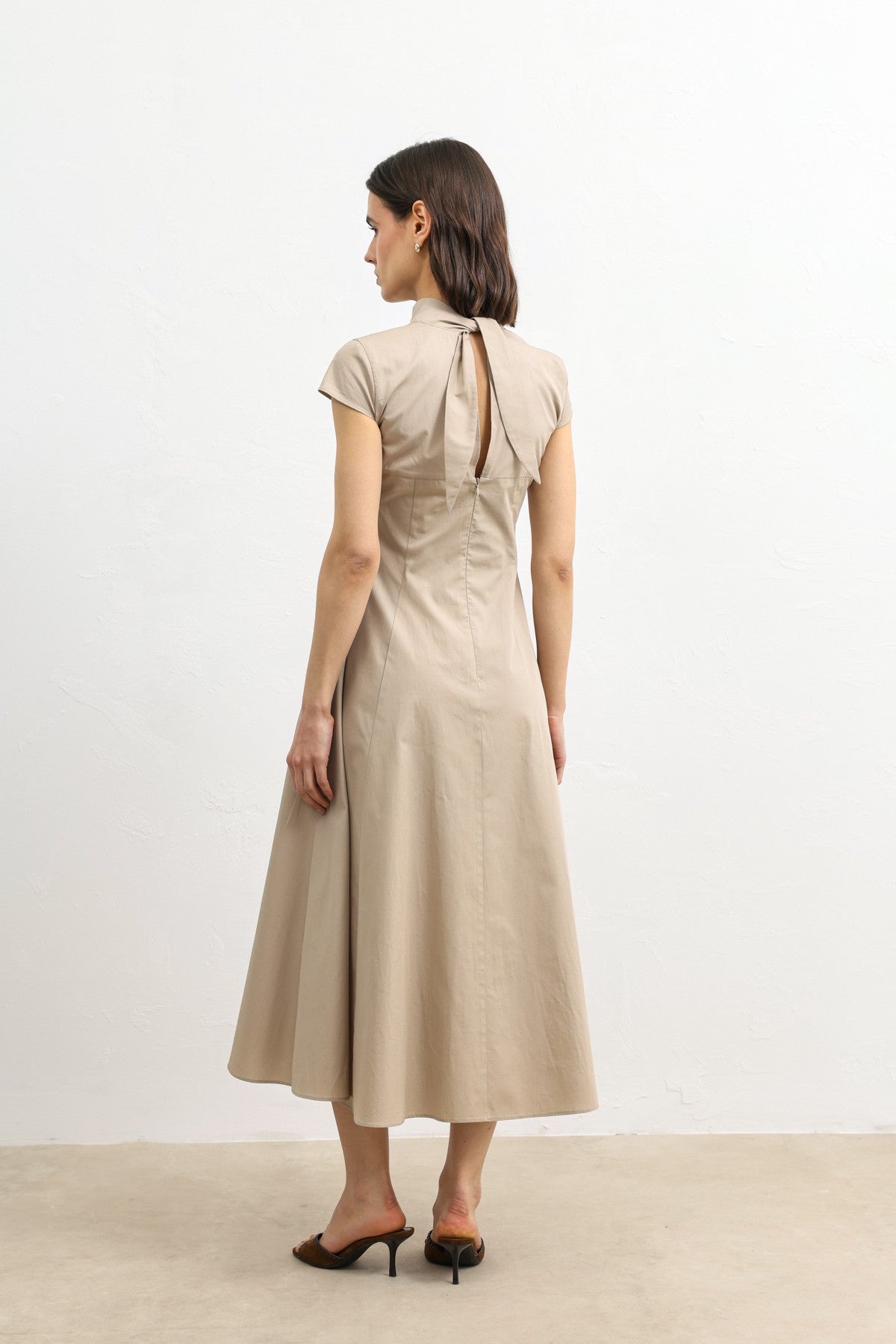Antioch Poplin Women's Midi Dress