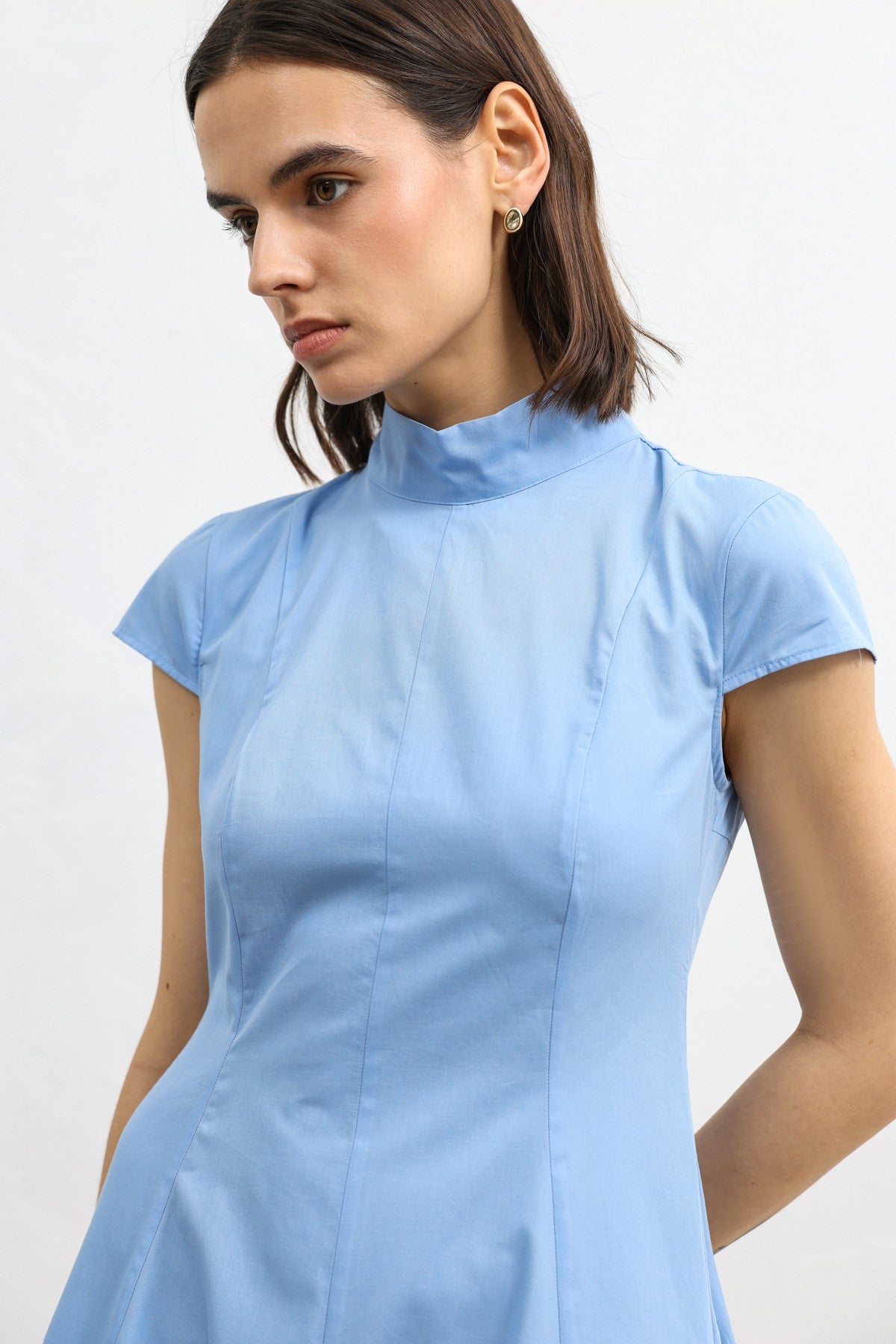 Antioch Poplin Women's Midi Dress