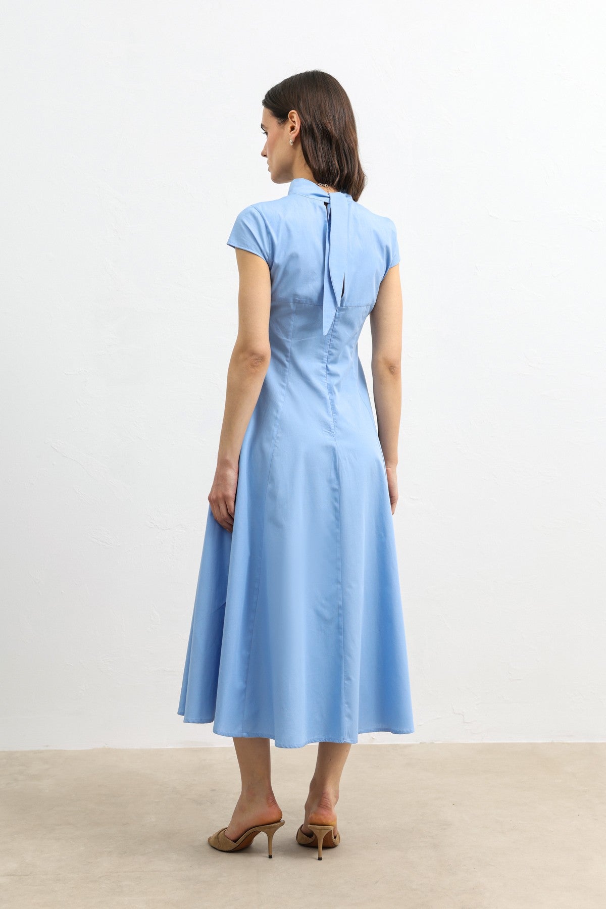 Antioch Poplin Women's Midi Dress