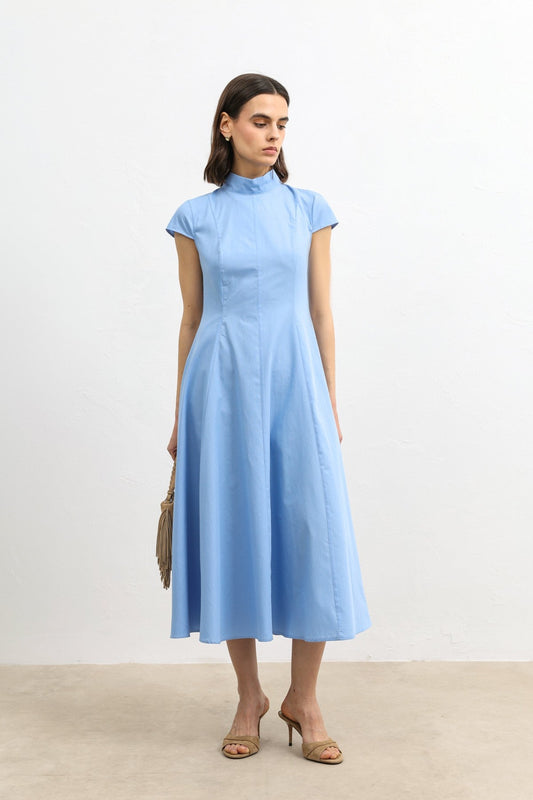 Antioch Poplin Women's Midi Dress