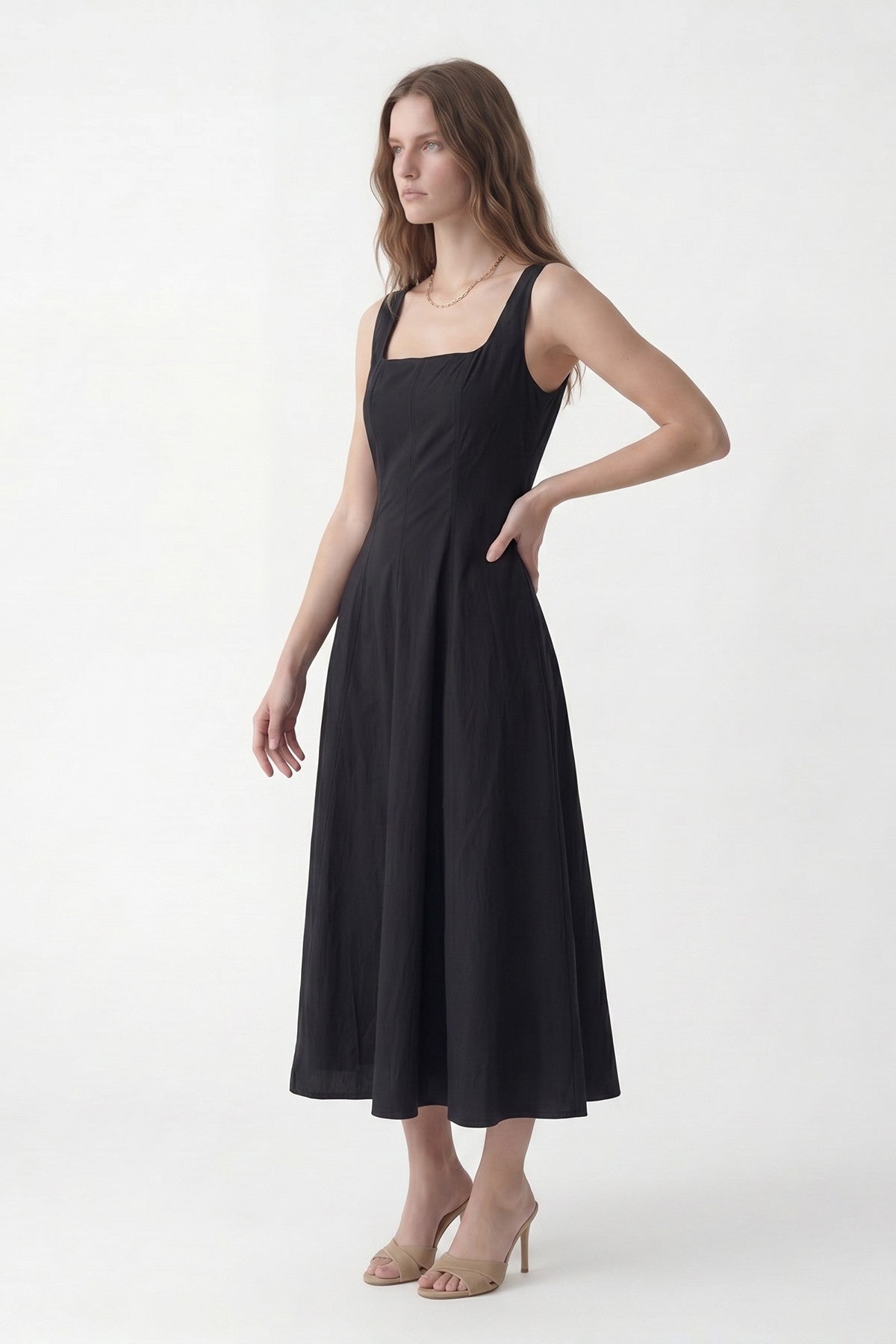 Antioch Strapless Poplin Women's Dress