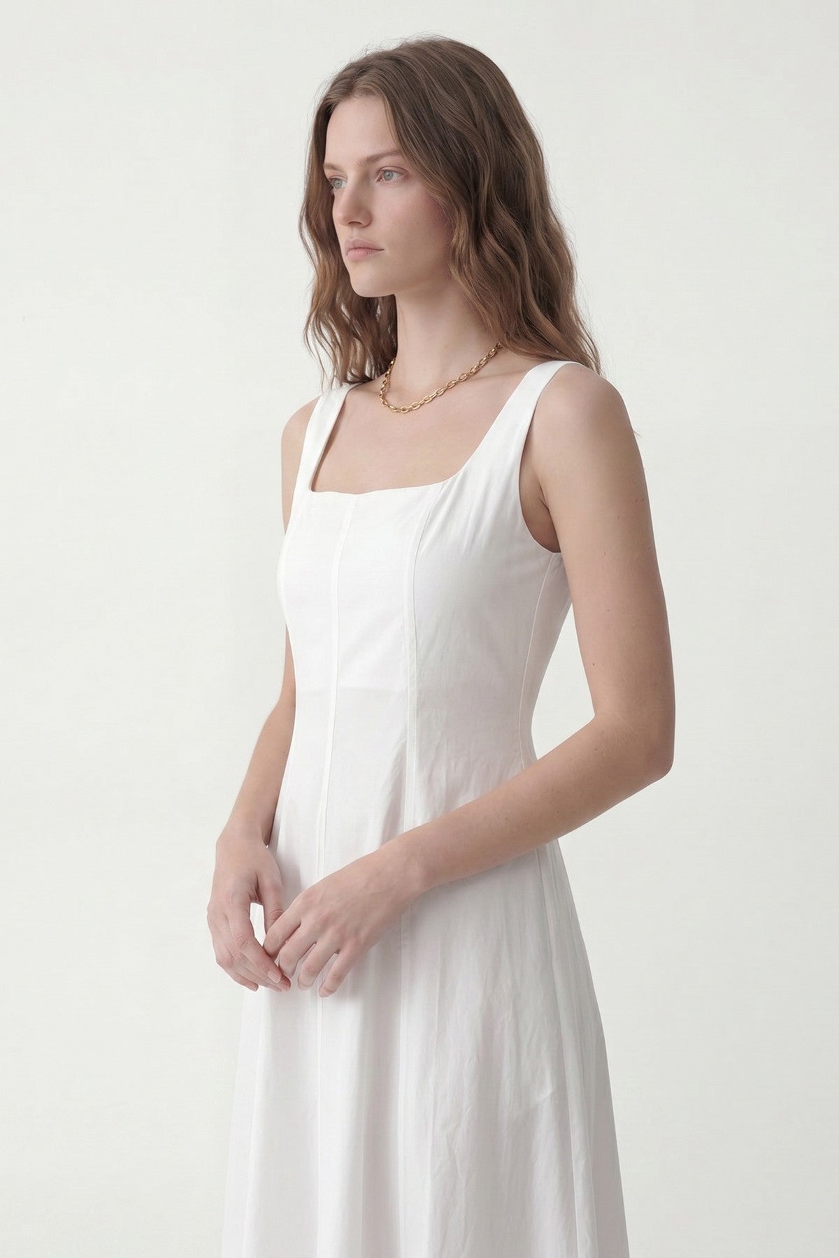 Antioch Strapless Poplin Women's Dress