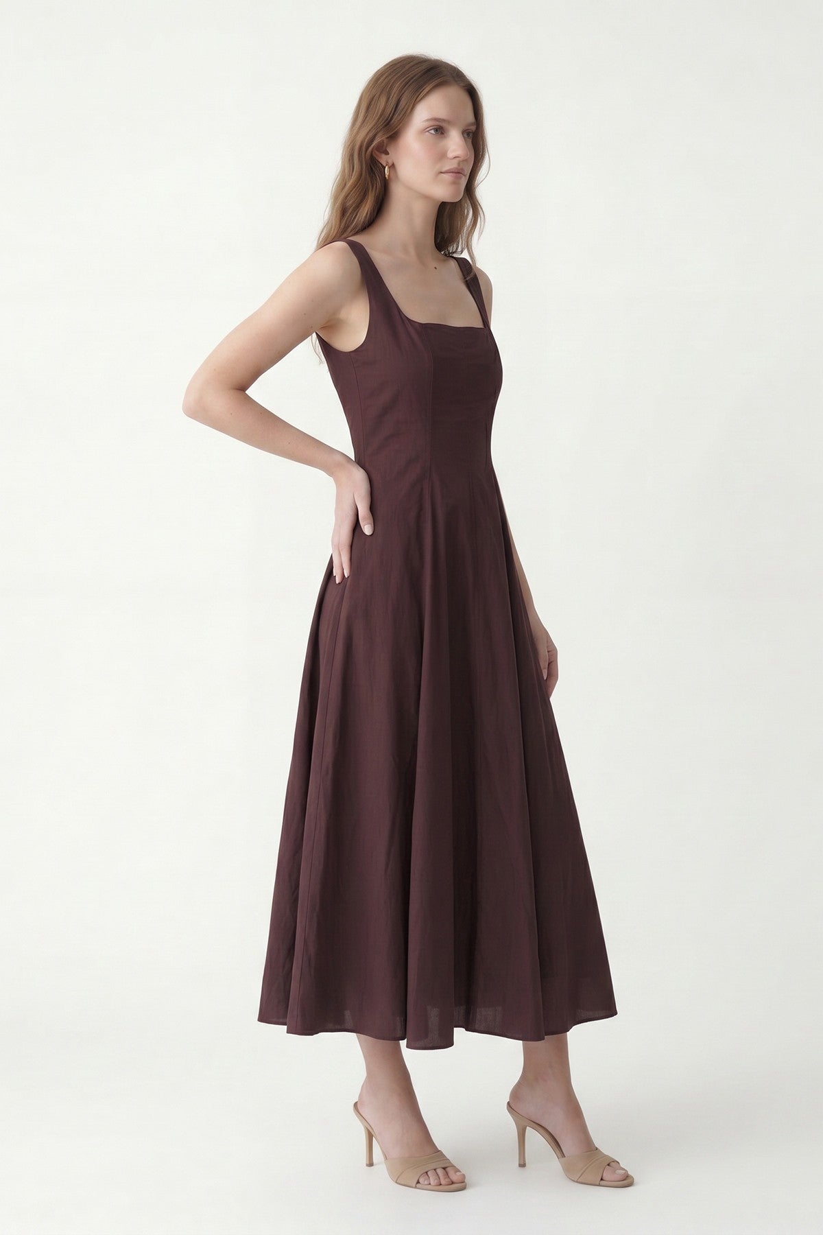 Antioch Strapless Poplin Women's Dress