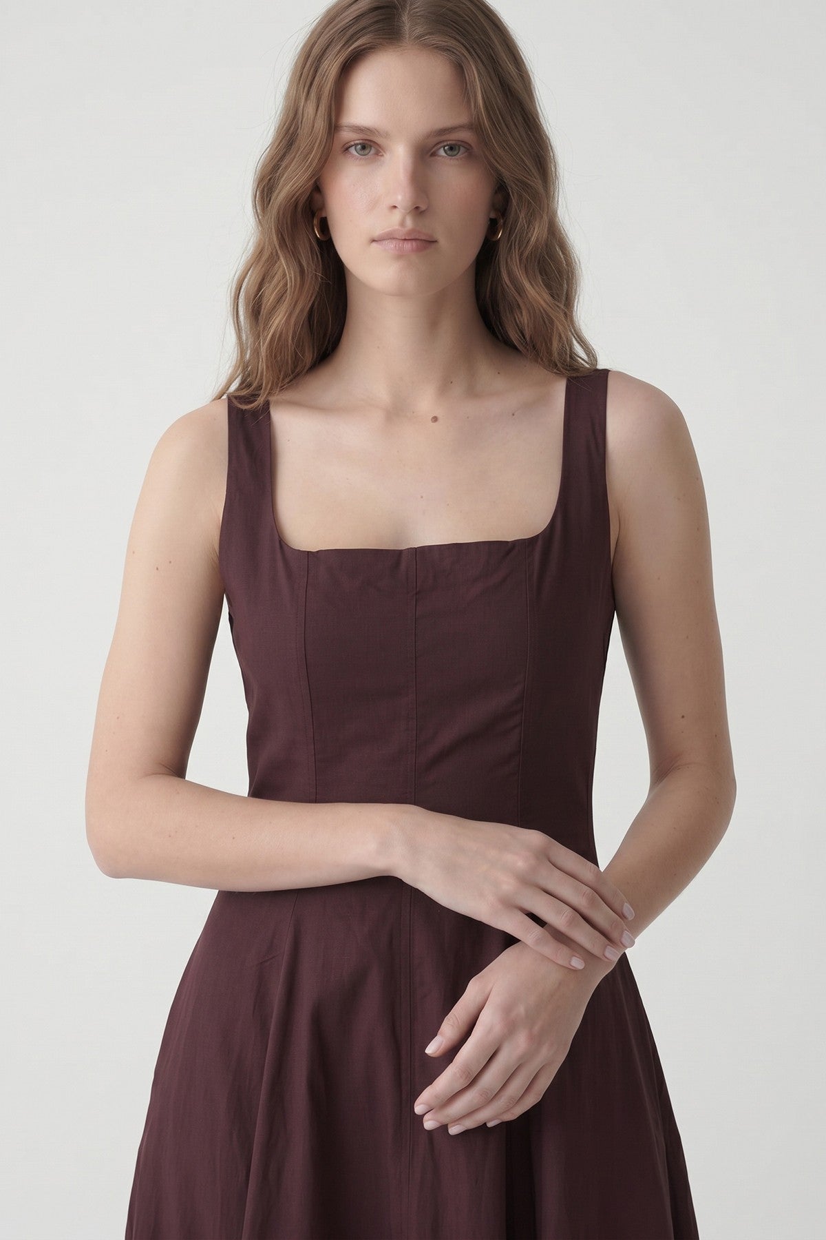 Antioch Strapless Poplin Women's Dress