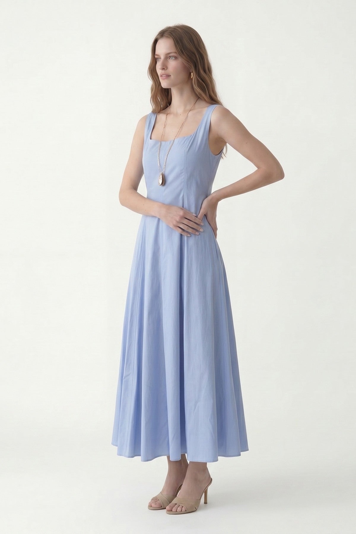 Antioch Strapless Poplin Women's Dress