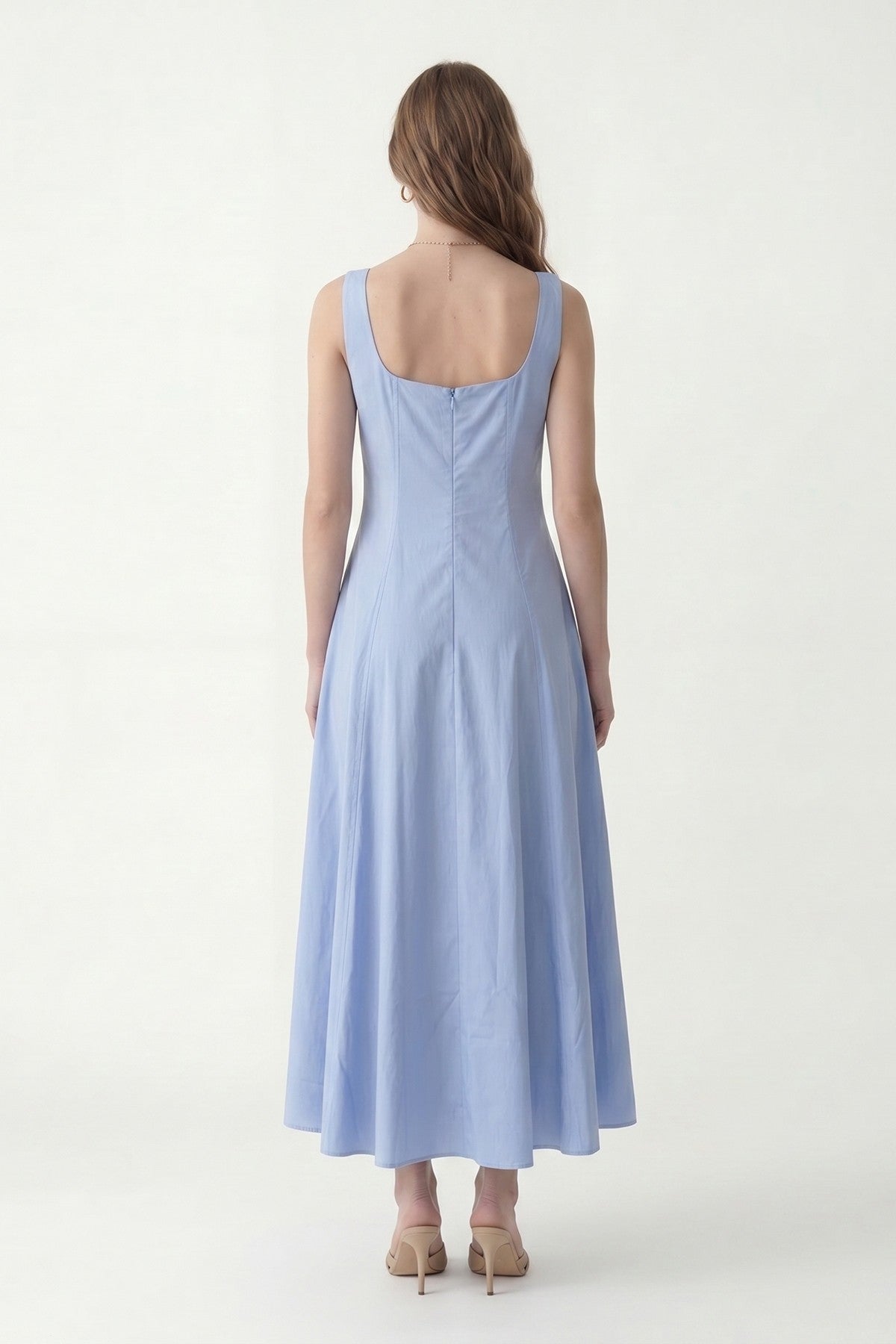 Antioch Strapless Poplin Women's Dress