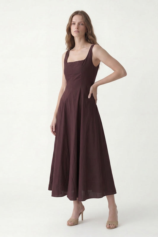 Antioch Strapless Poplin Women's Dress