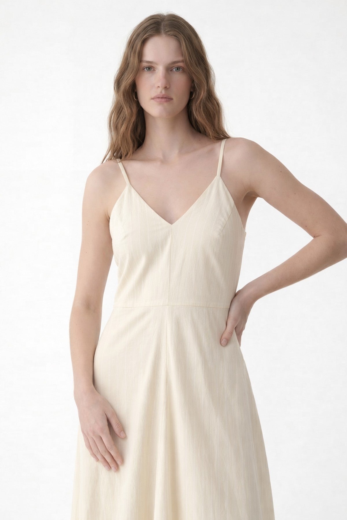 Antioch Women's Striped Dress with Modal Blend