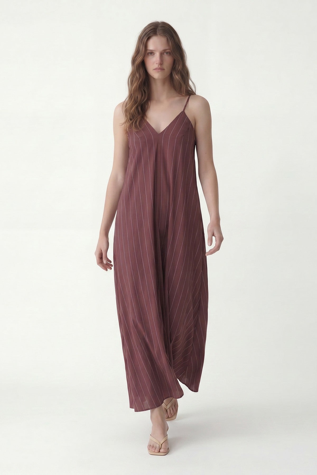 Antioch Women's Striped Dress with Modal Blend