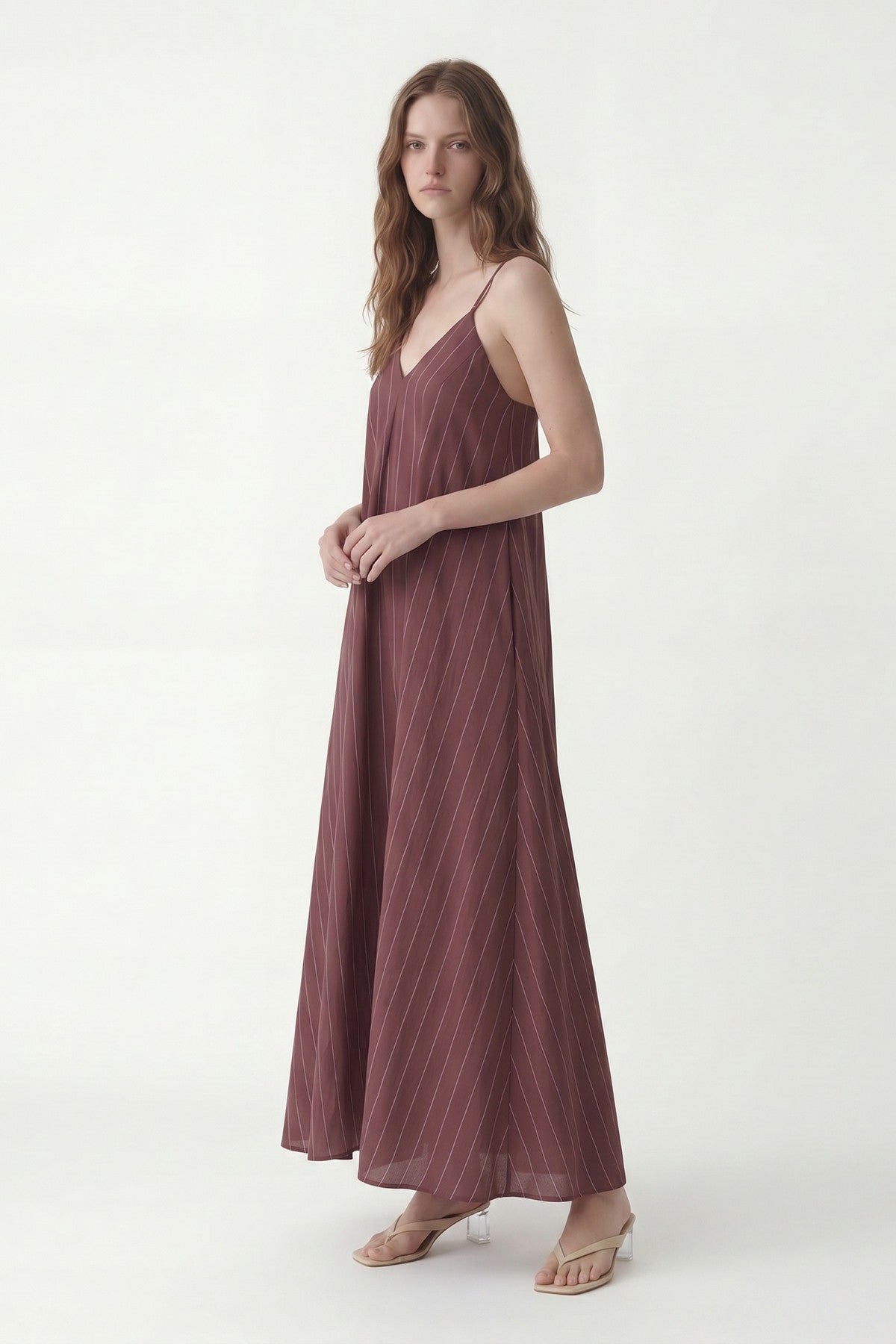 Antioch Women's Striped Dress with Modal Blend