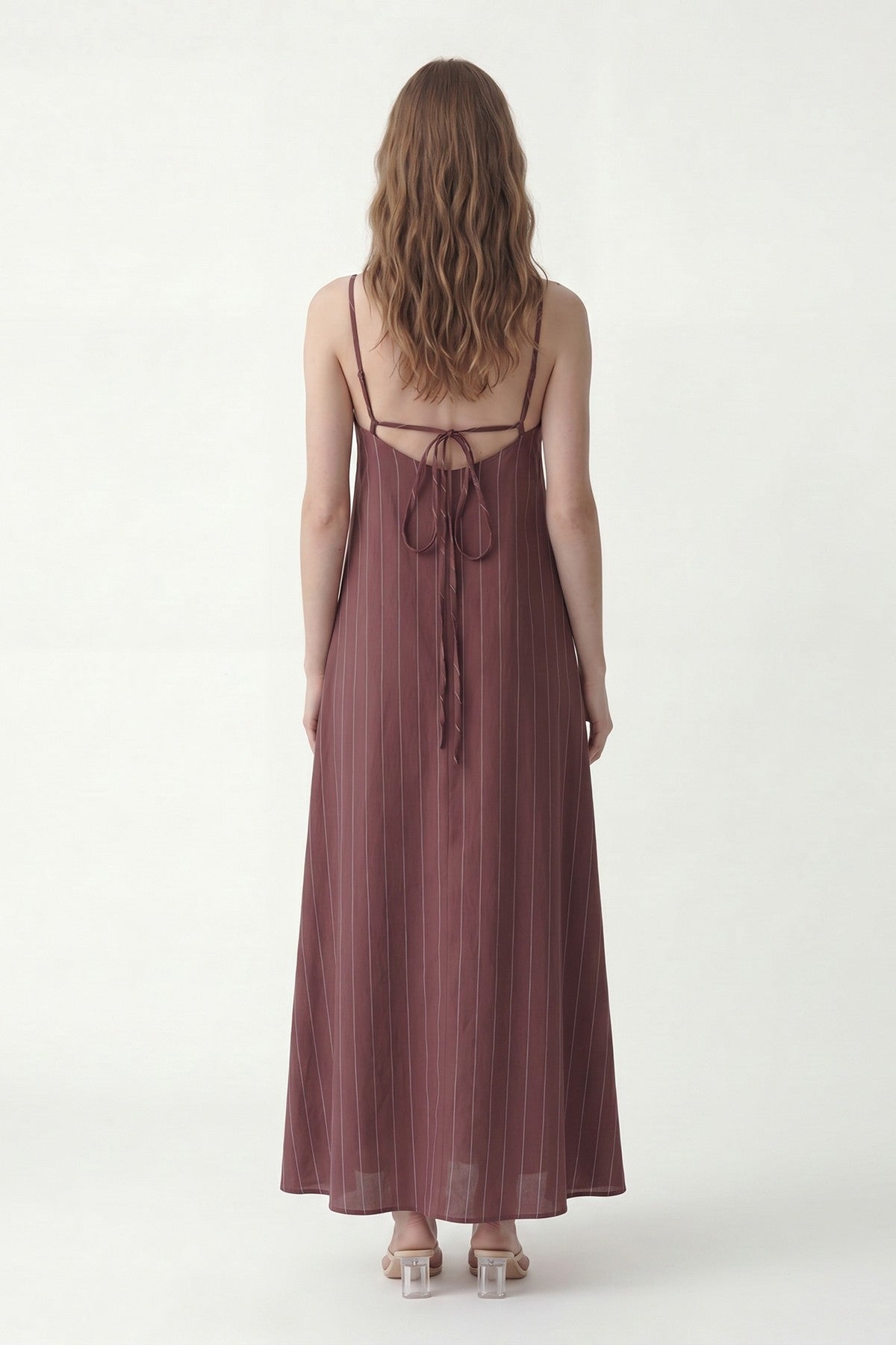 Antioch Women's Striped Dress with Modal Blend