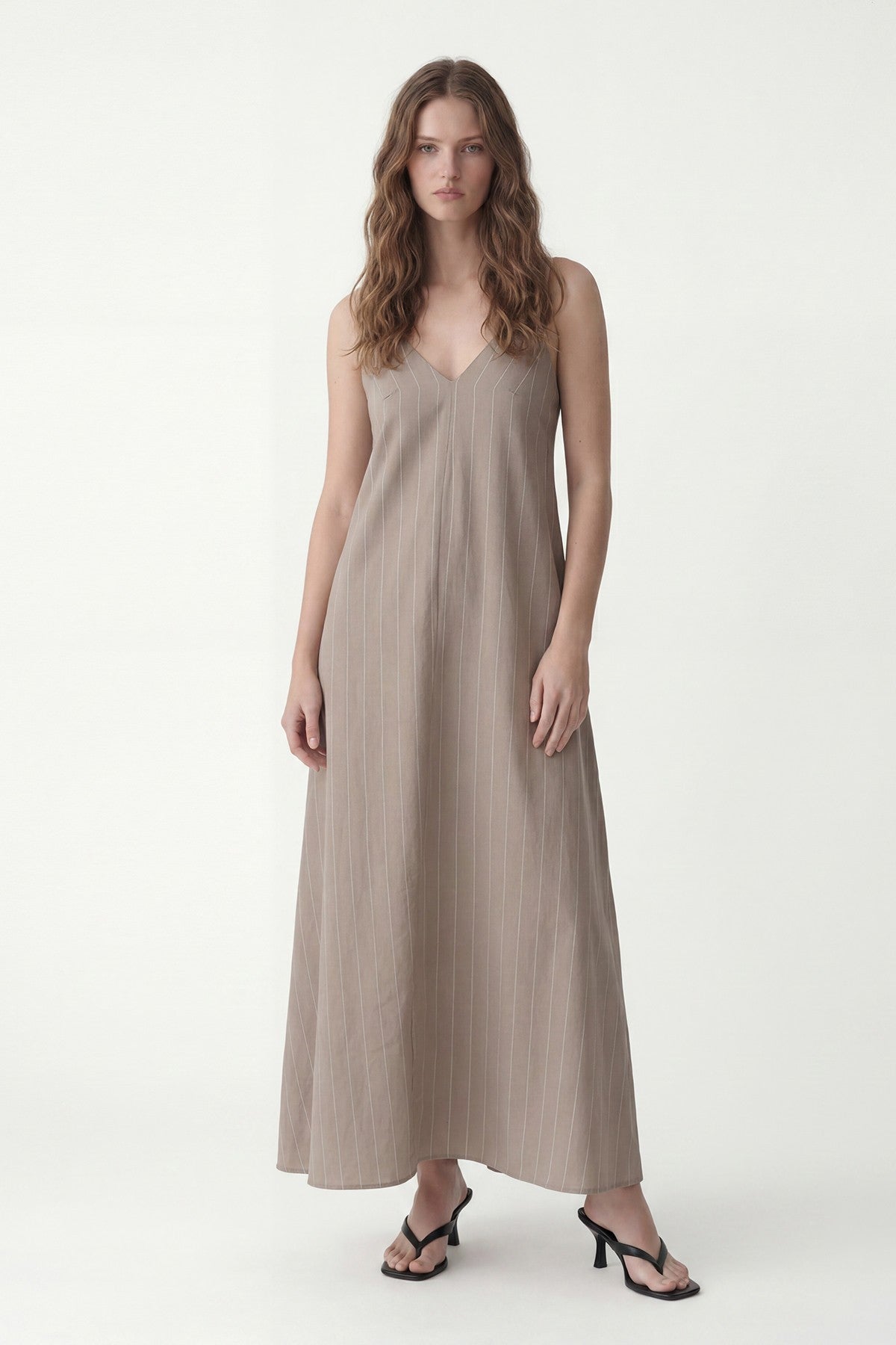 Antioch Women's Striped Dress with Modal Blend