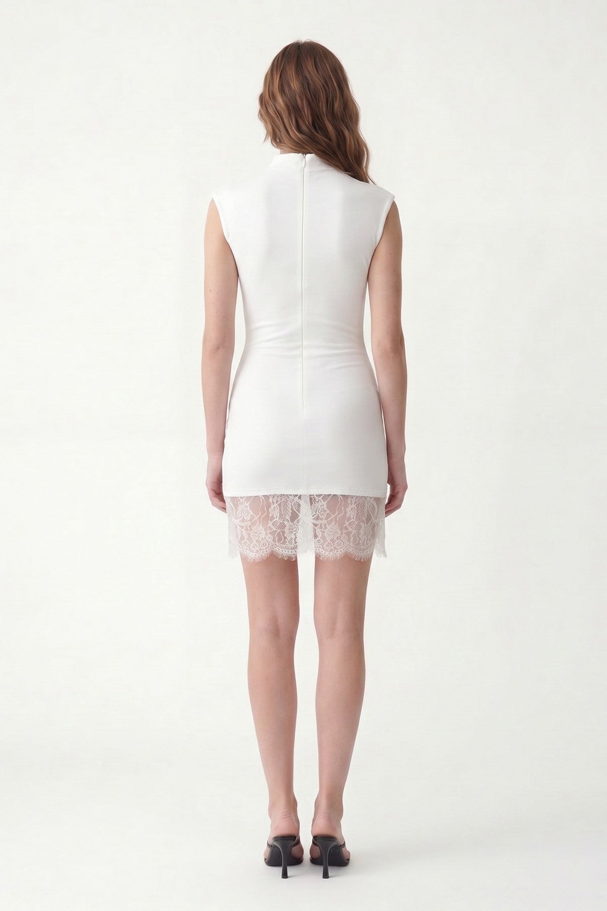 Antioch Stretch Lace Short Dress