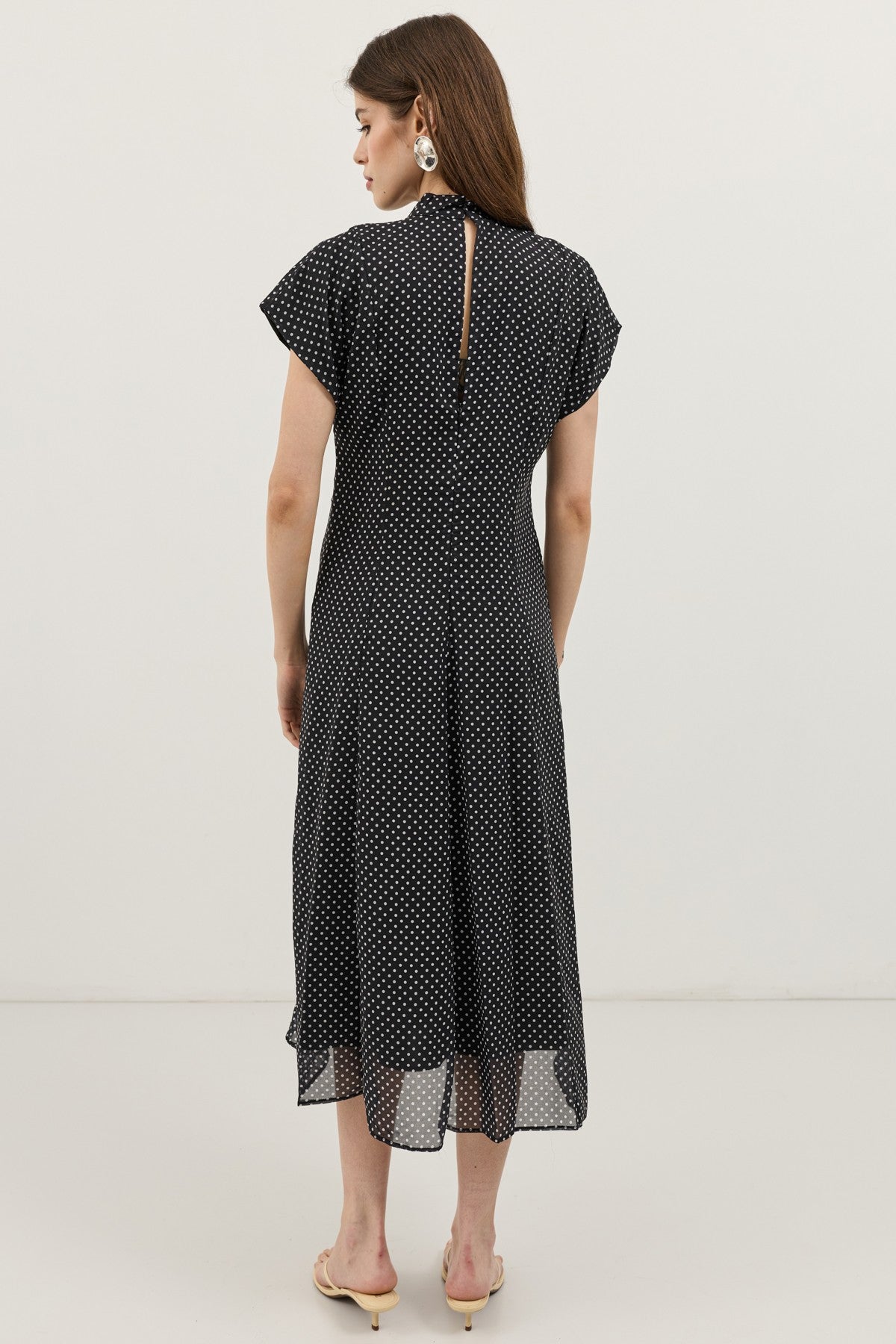 Antioch Polka-Dot Women's Midi Dress
