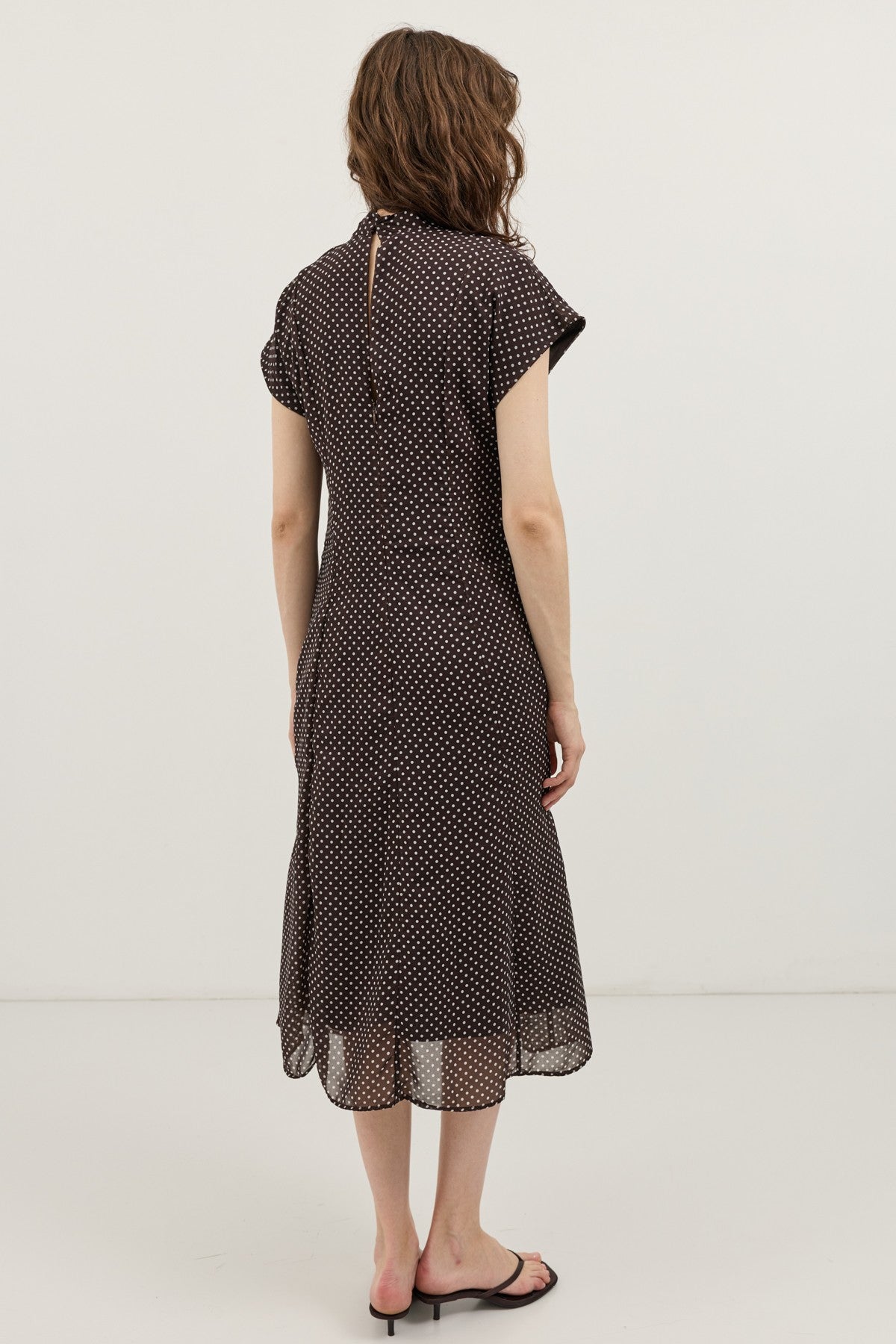 Antioch Polka-Dot Women's Midi Dress