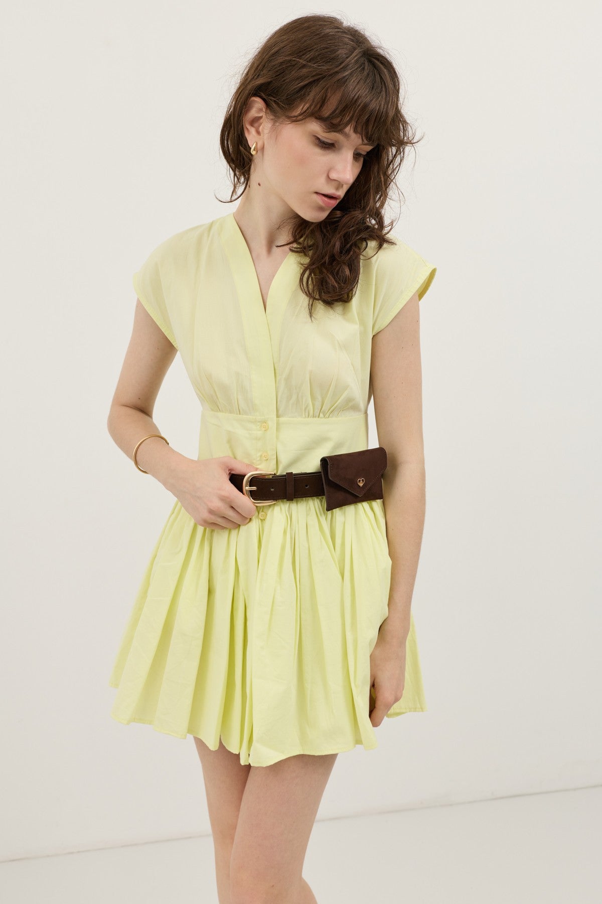 Women's Mini Poplin Dress