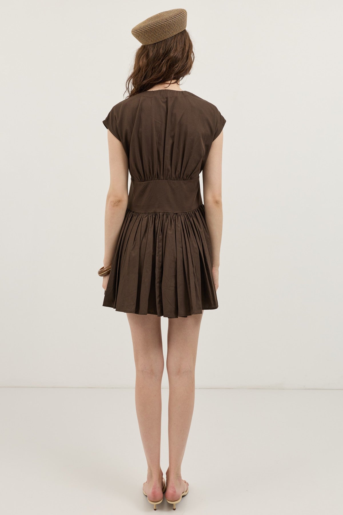 Women's Mini Poplin Dress