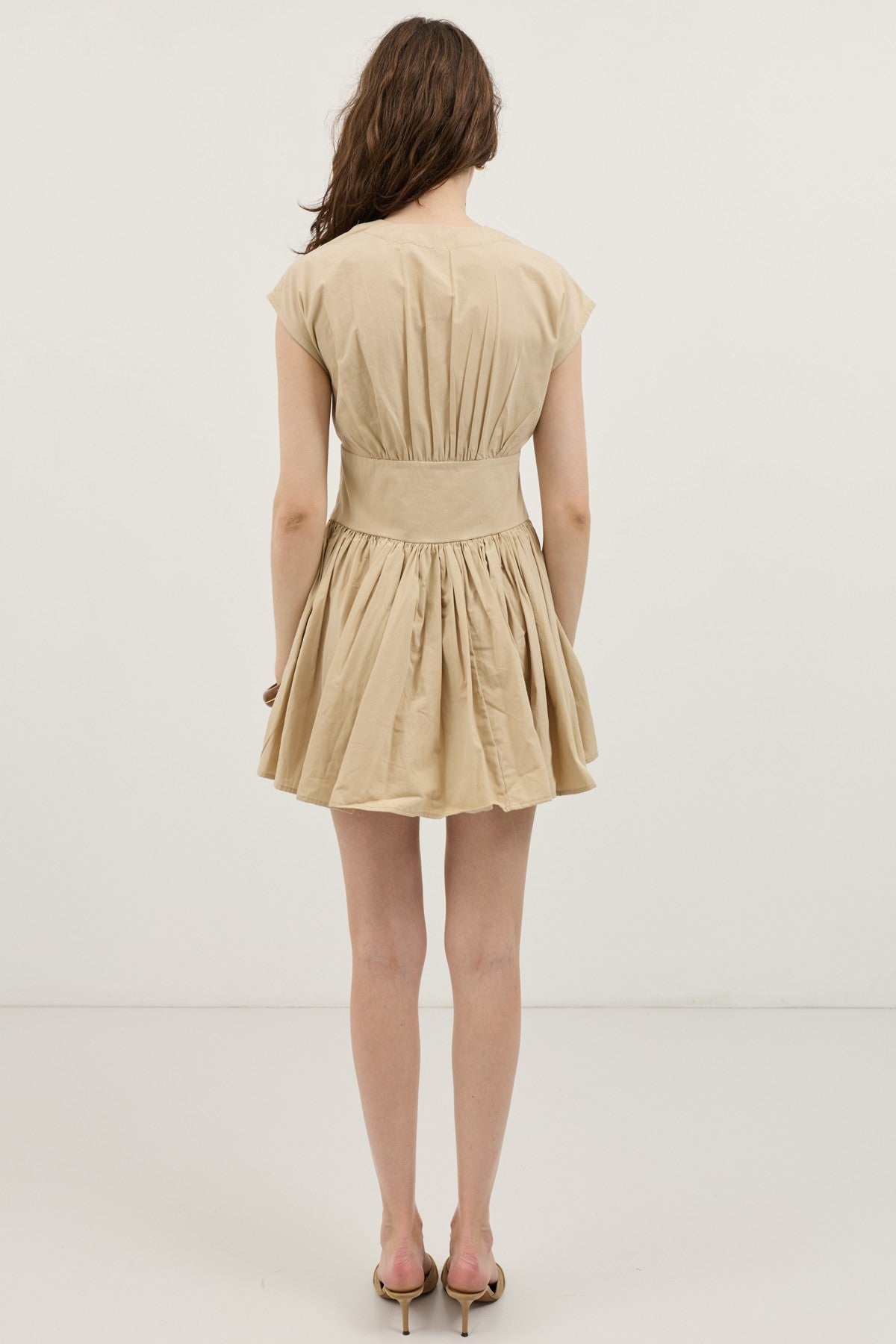 Women's Mini Poplin Dress