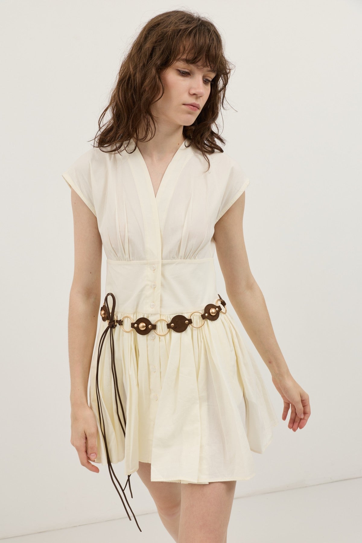 Women's Mini Poplin Dress