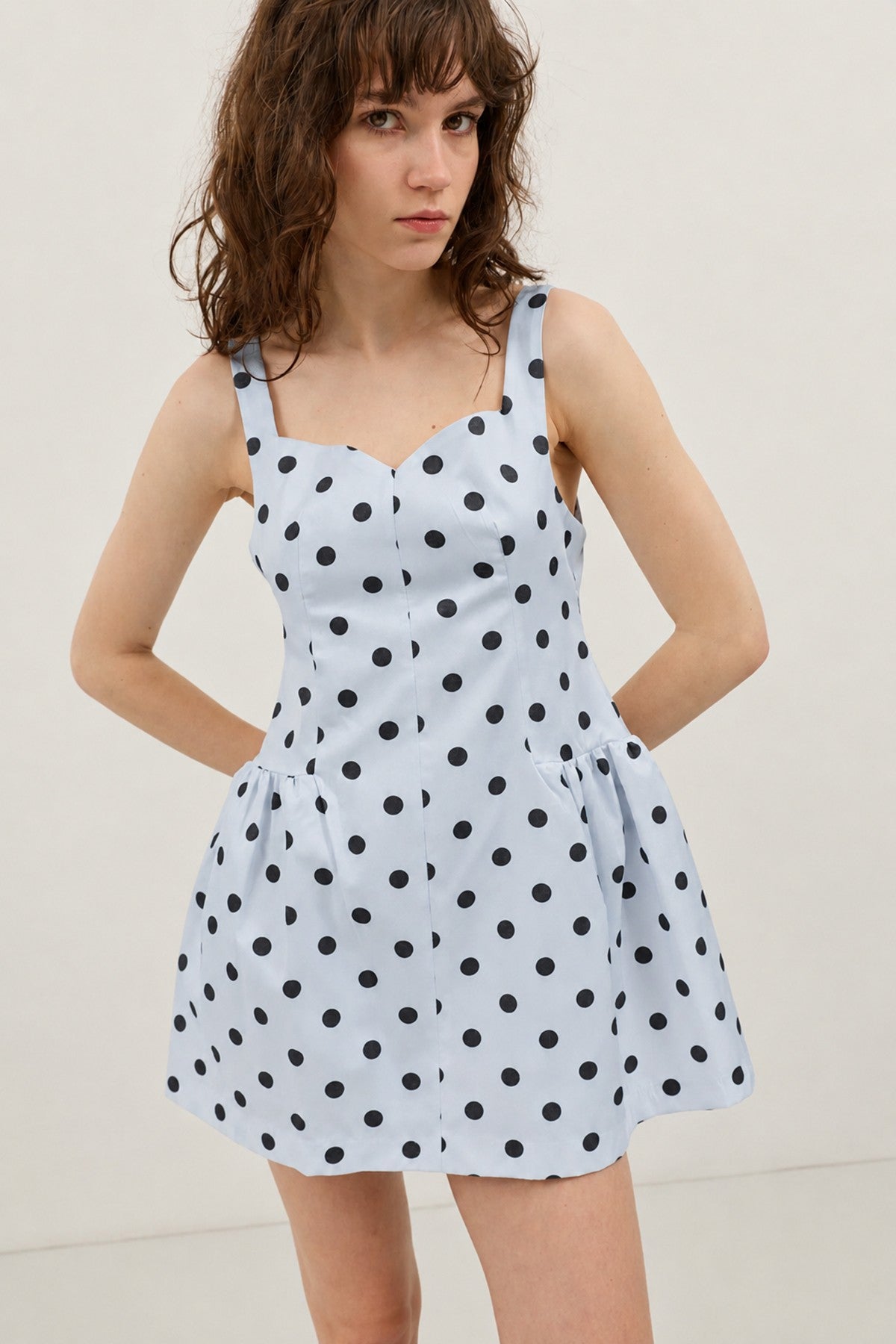 Polka-Dot Women's Mini Dress