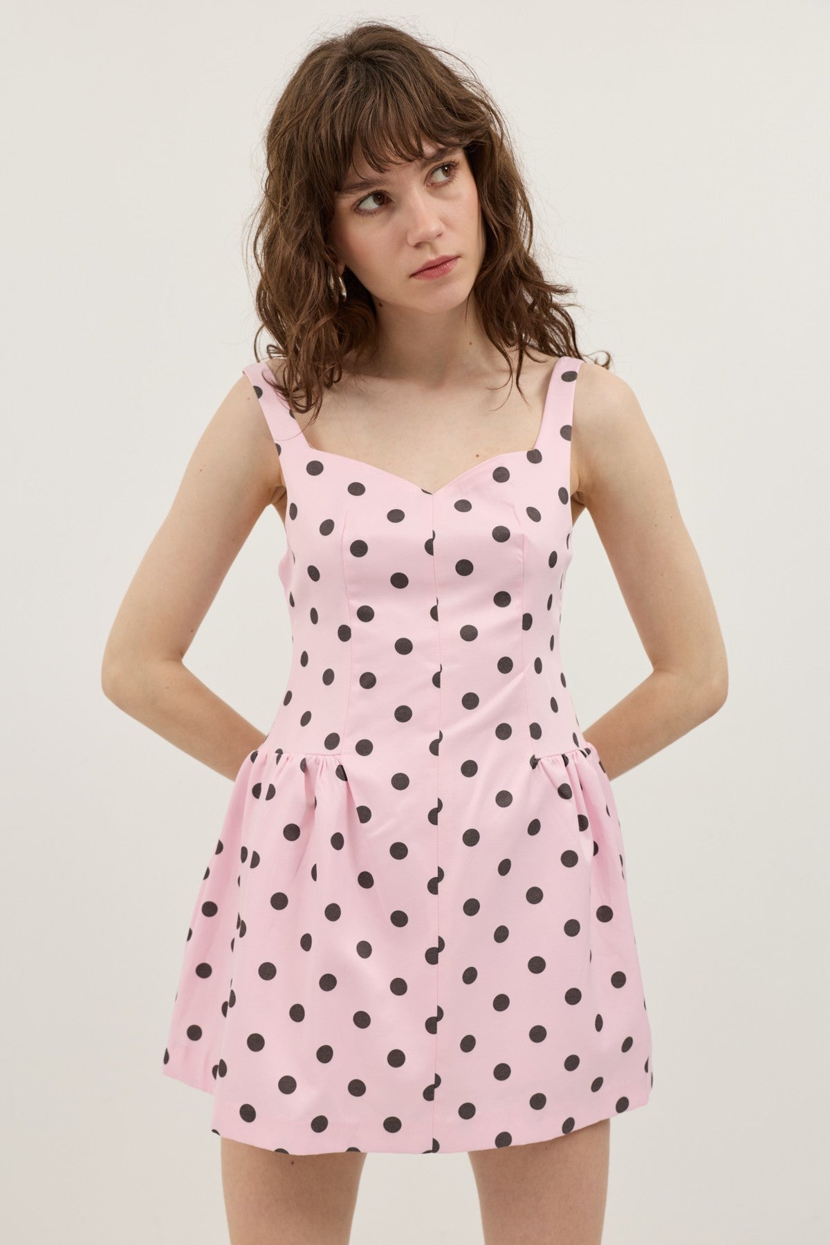 Polka-Dot Women's Mini Dress