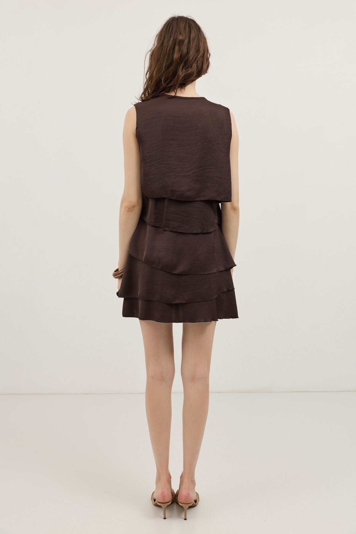 Women's Ruffled Mini Dress