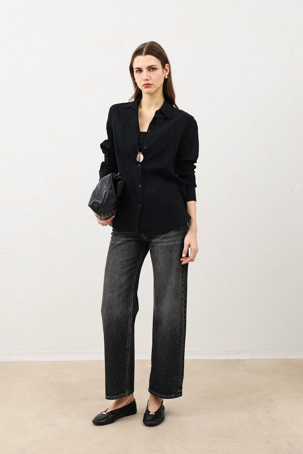 Textured Women's Shirt