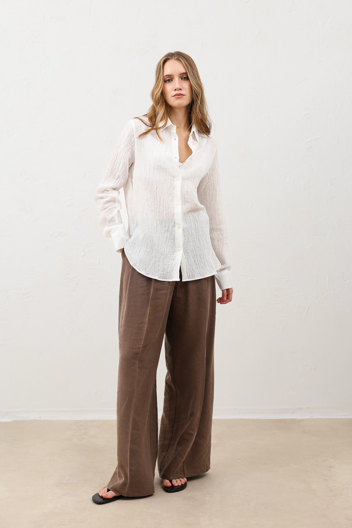 Textured Women's Shirt