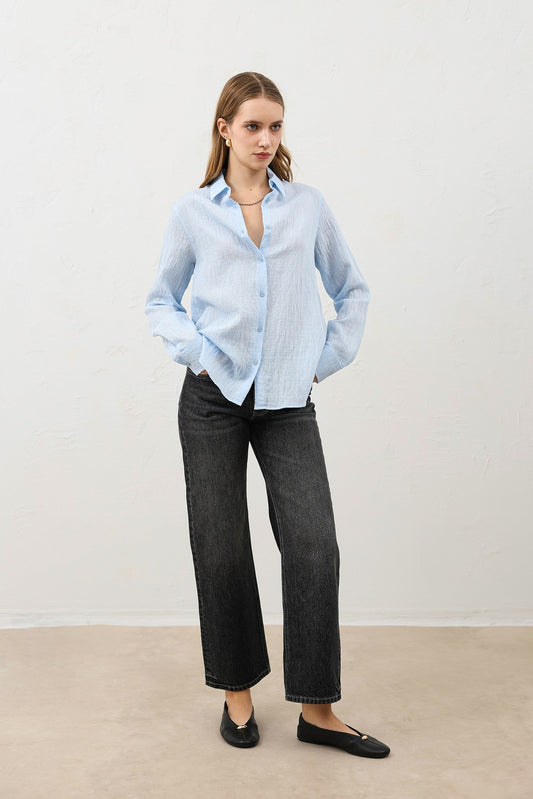 Textured Women's Shirt