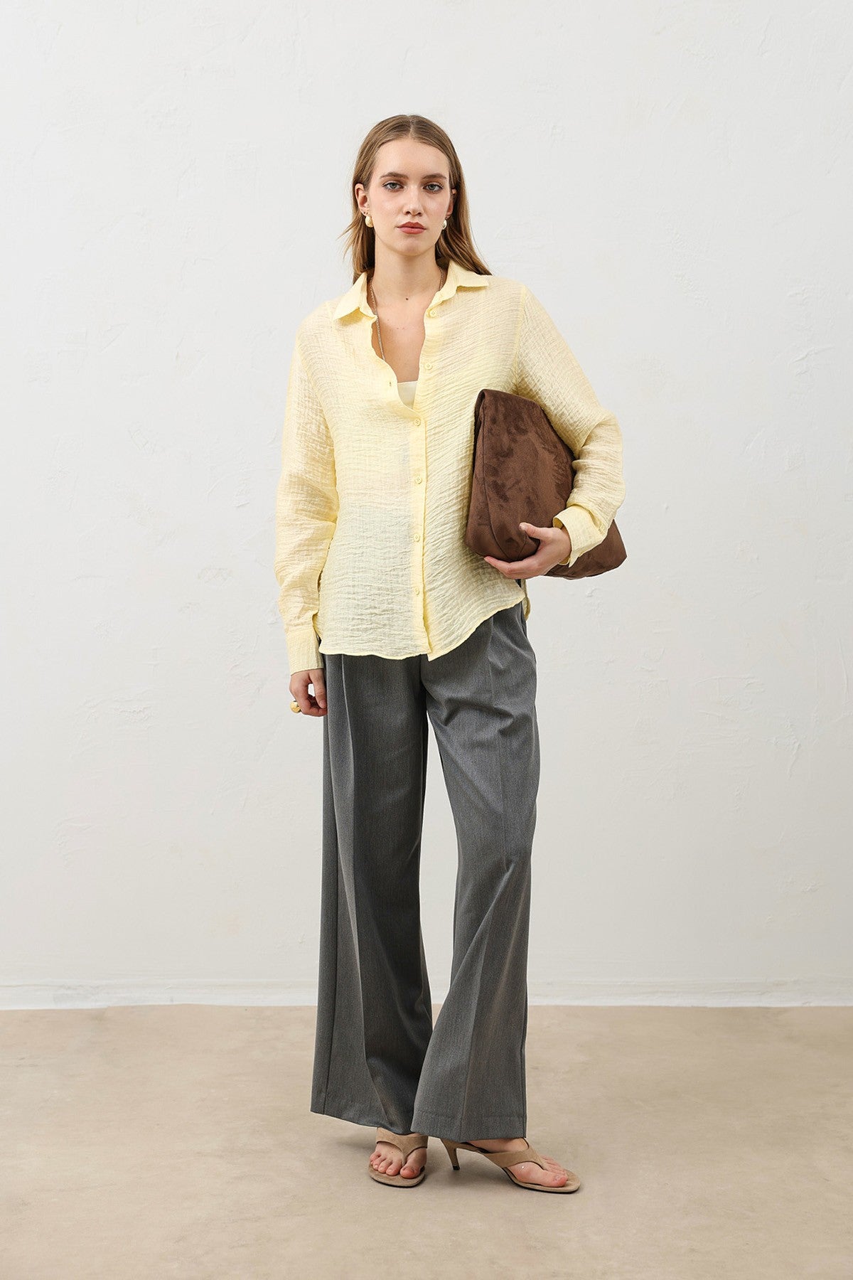 Antioch Draped Muslin Women's Shirt