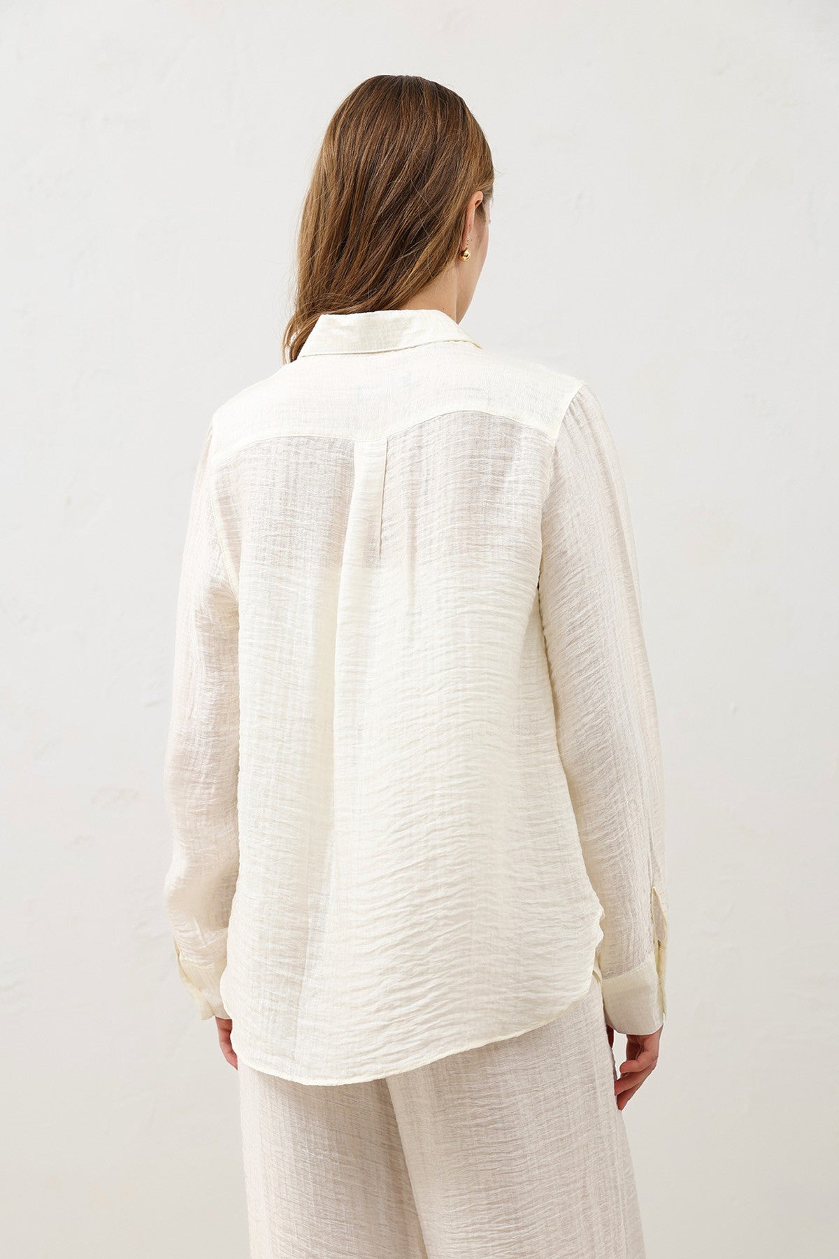 Antioch Draped Muslin Women's Shirt