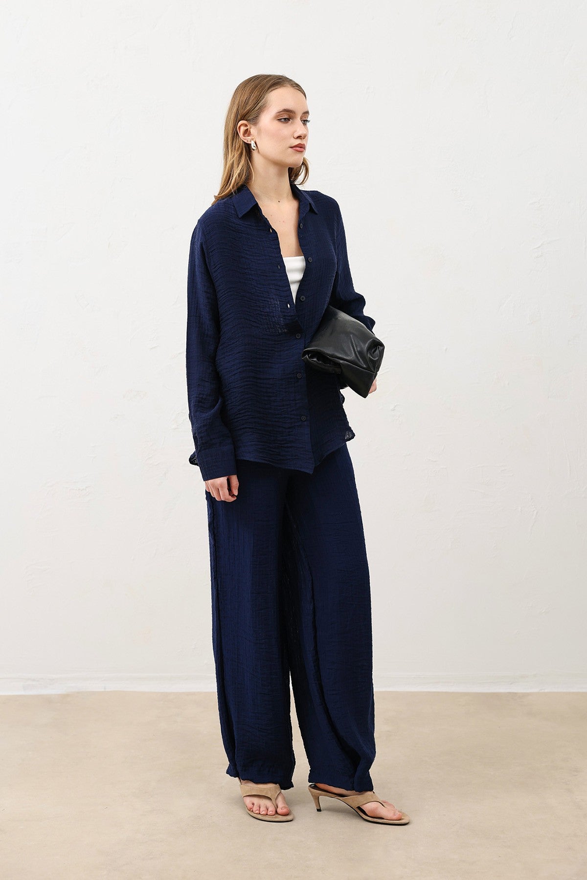 Antioch Draped Muslin Women's Shirt