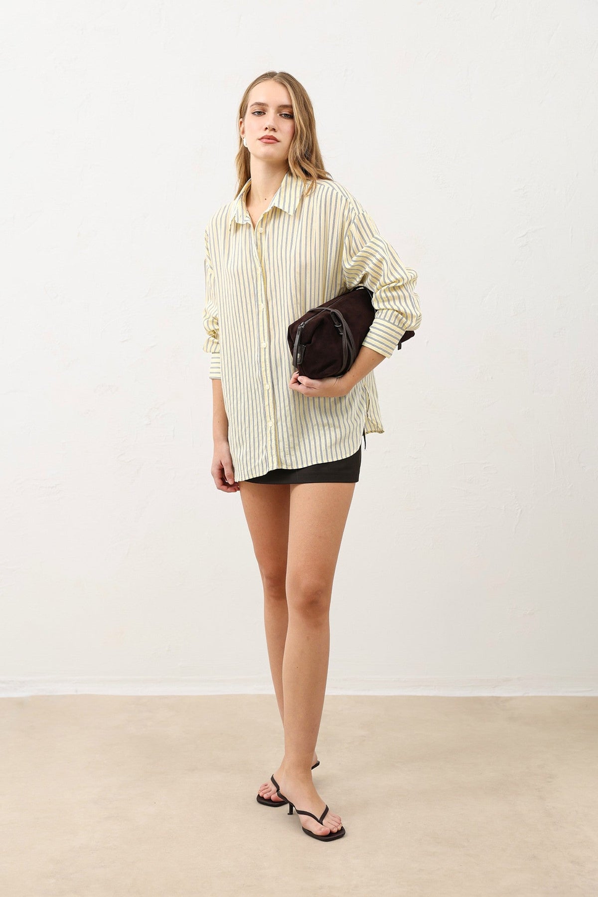 Antioch Oversized Striped Women's Shirt