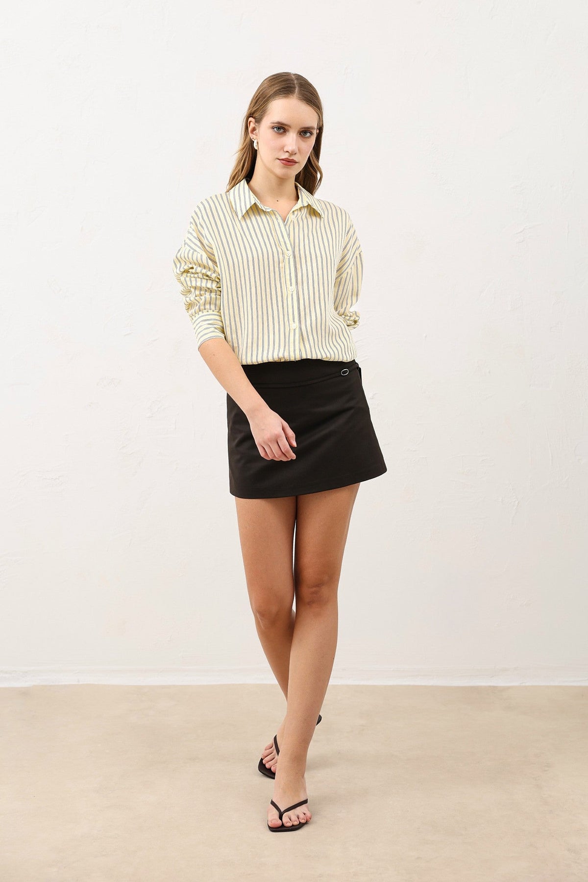 Antioch Oversized Striped Women's Shirt