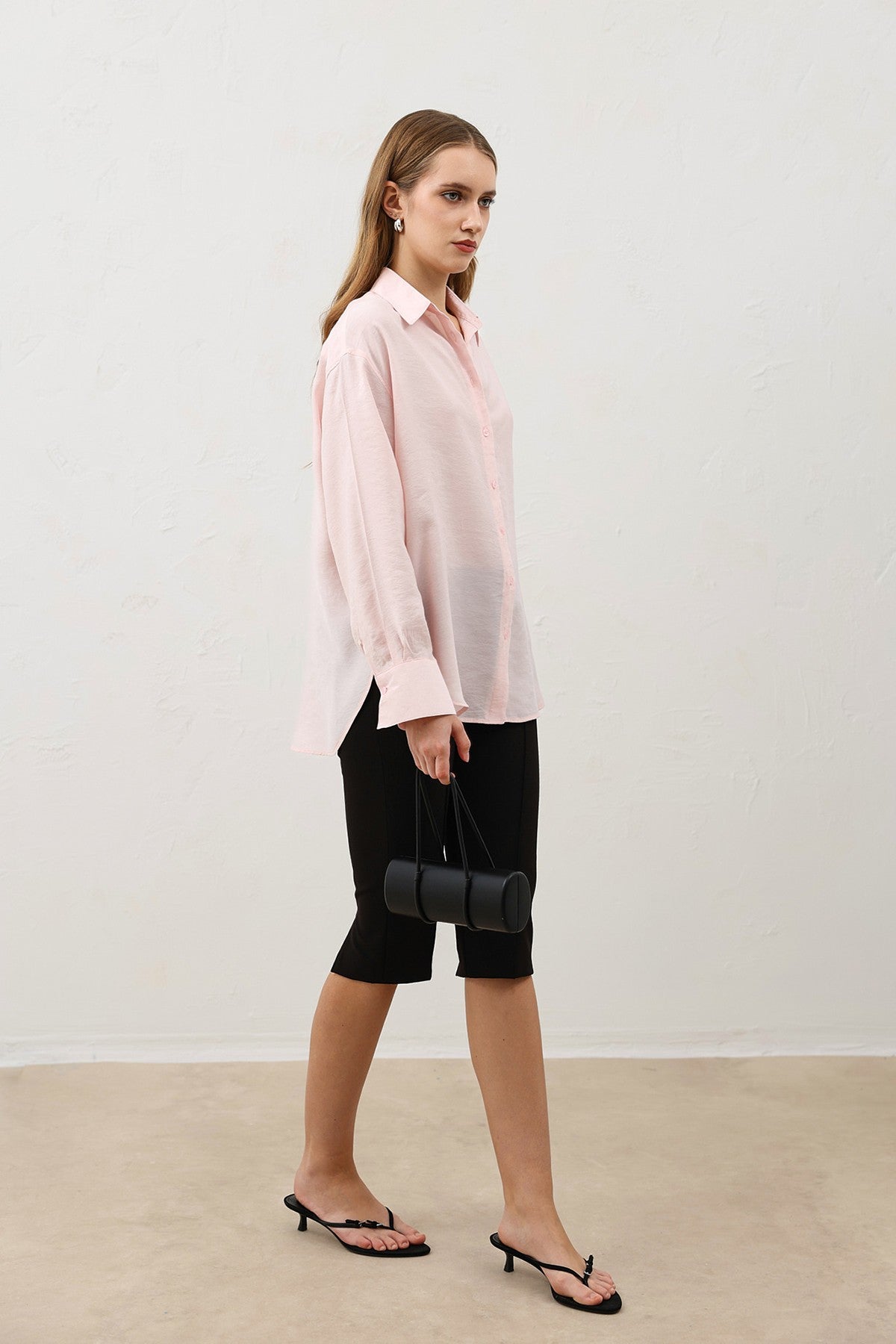 Antioch Draped Oversized Women's Shirt