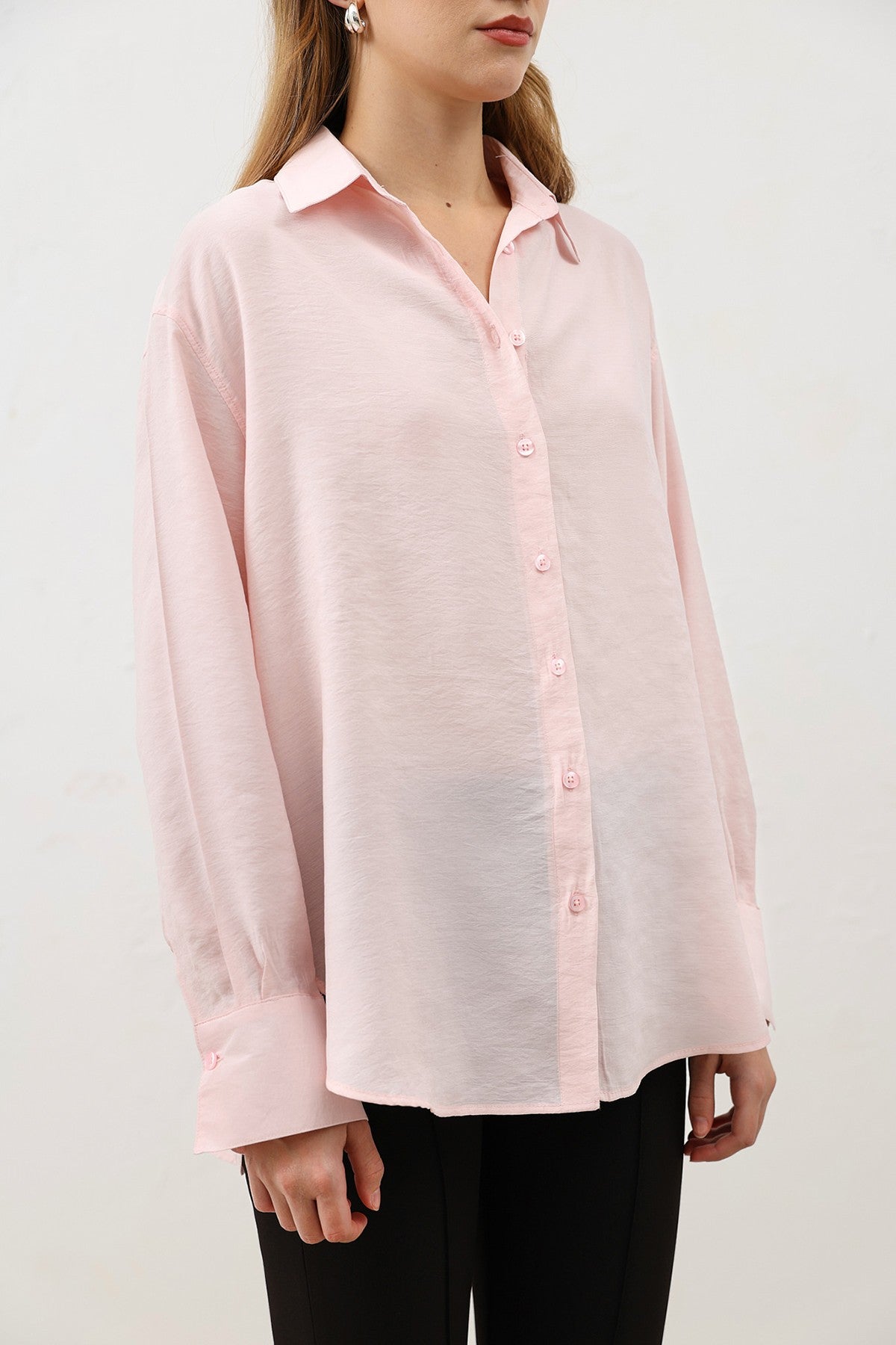 Antioch Draped Oversized Women's Shirt