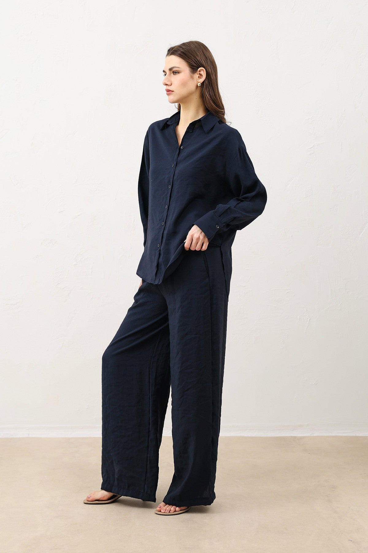 Antioch Draped Oversized Women's Shirt