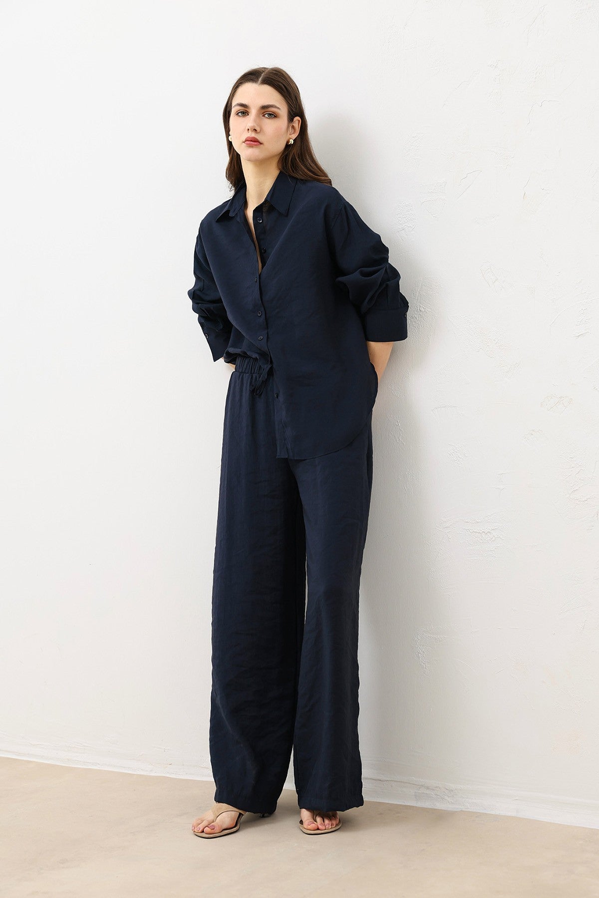 Antioch Draped Oversized Women's Shirt