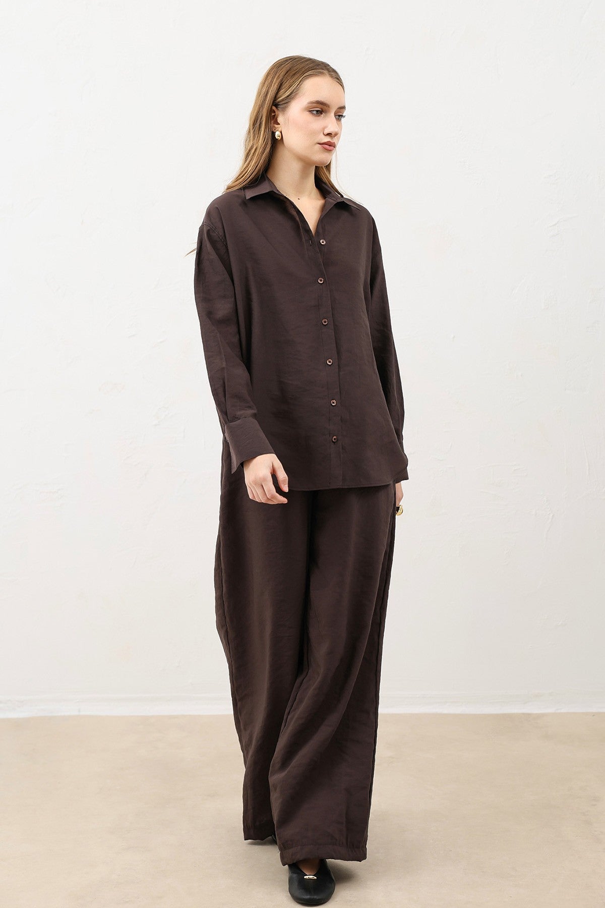 Antioch Draped Oversized Women's Shirt