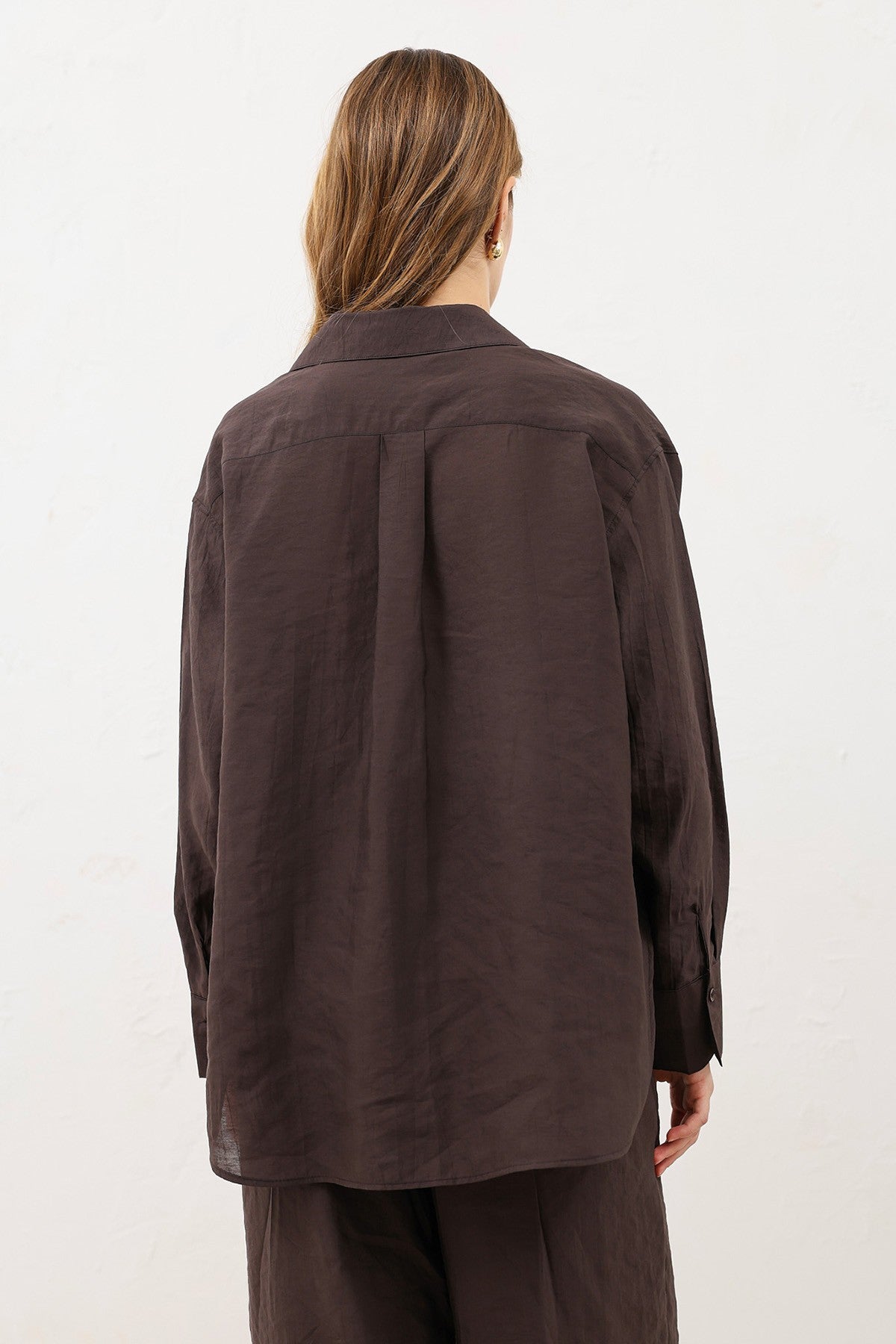 Antioch Draped Oversized Women's Shirt