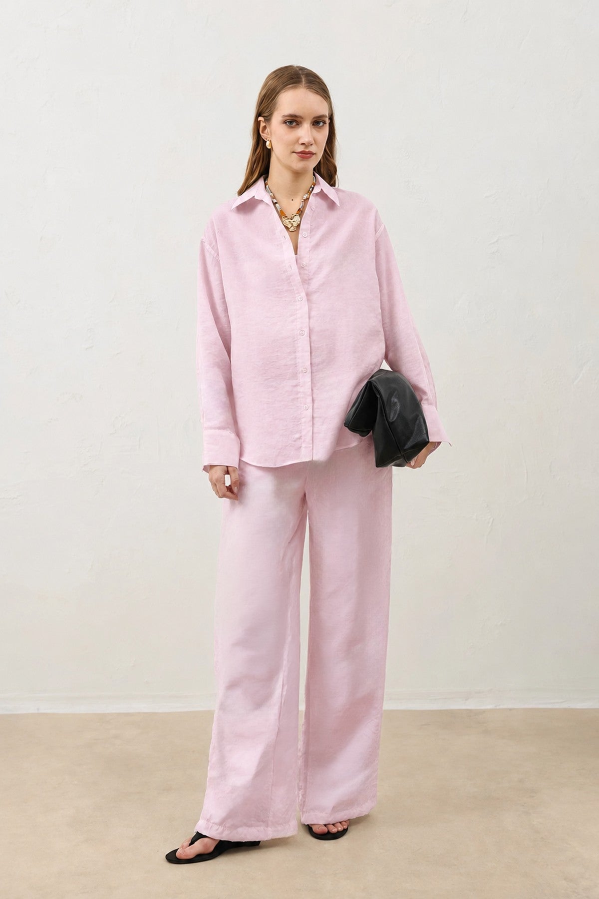 Flowy Oversized Women's Shirt