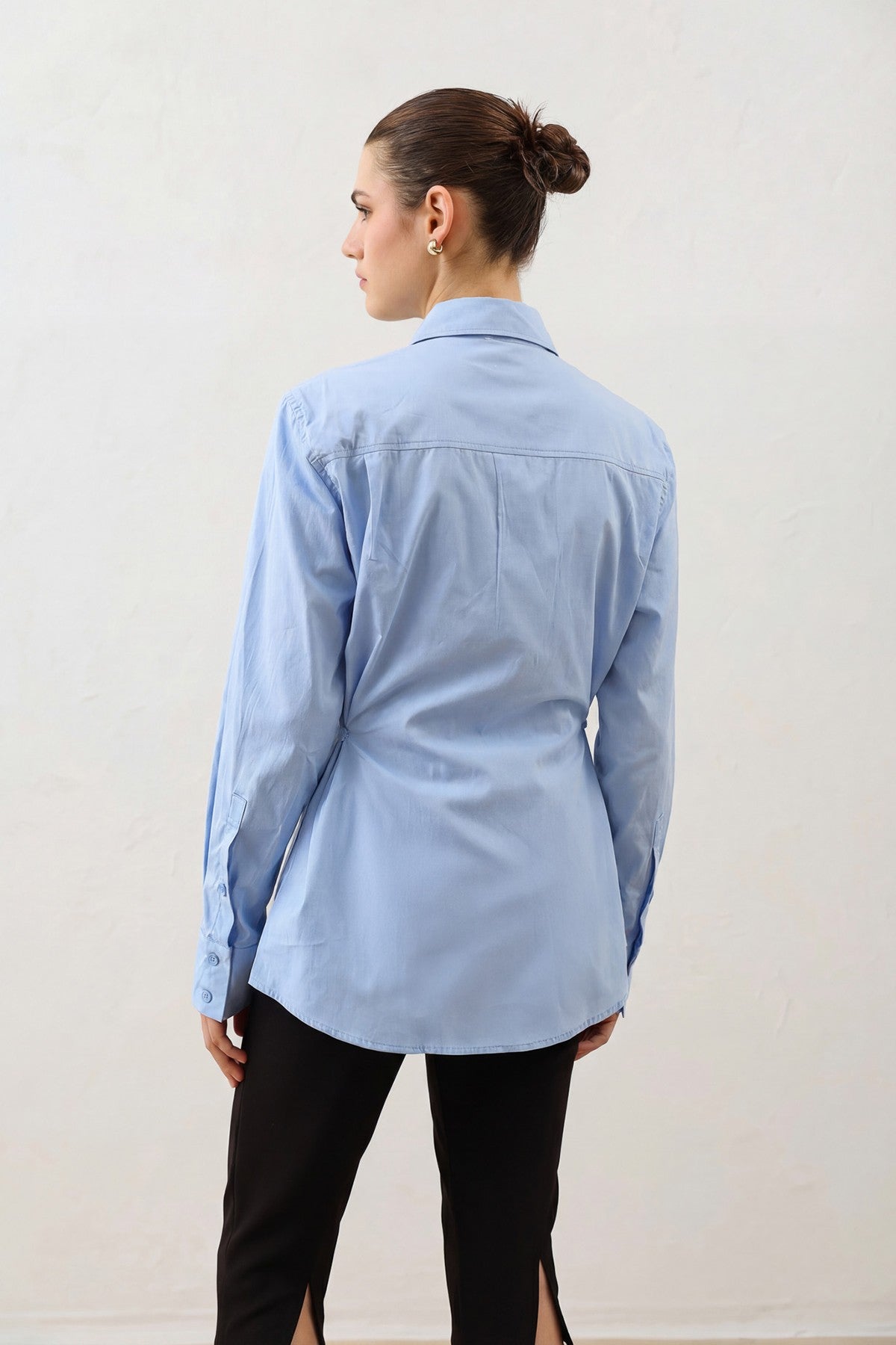 Antioch V-Neck Poplin Women's Shirt