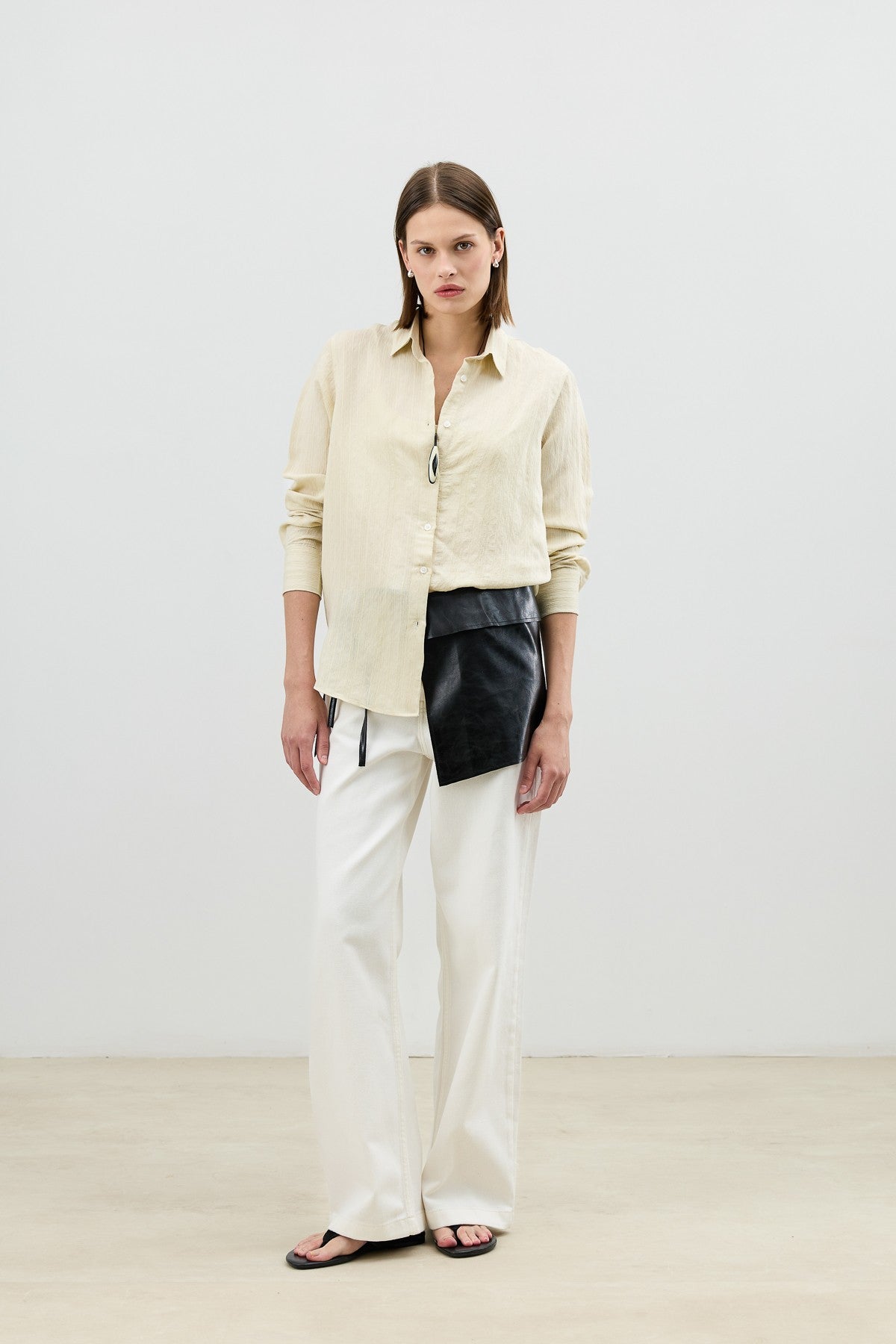 Antioch Women's Textured Shirt with Modal Blend