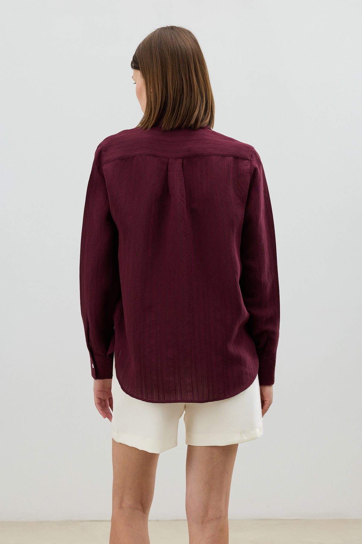 Antioch Women's Textured Shirt with Modal Blend