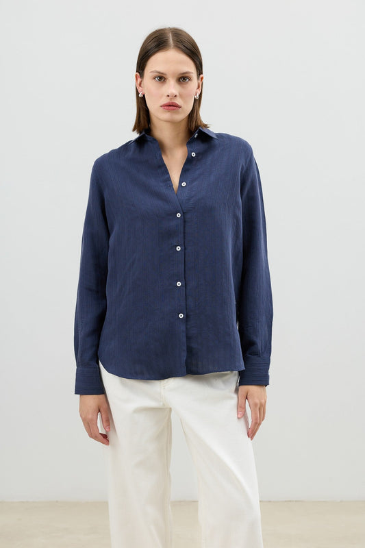 Antioch Women's Textured Shirt with Modal Blend