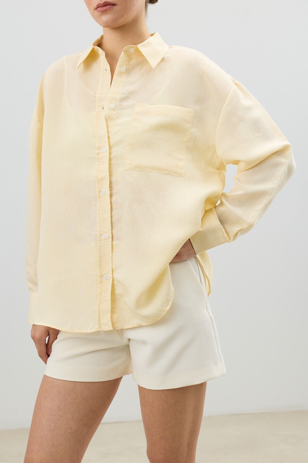 Antioch Women's Striped Shirt with Modal Blend