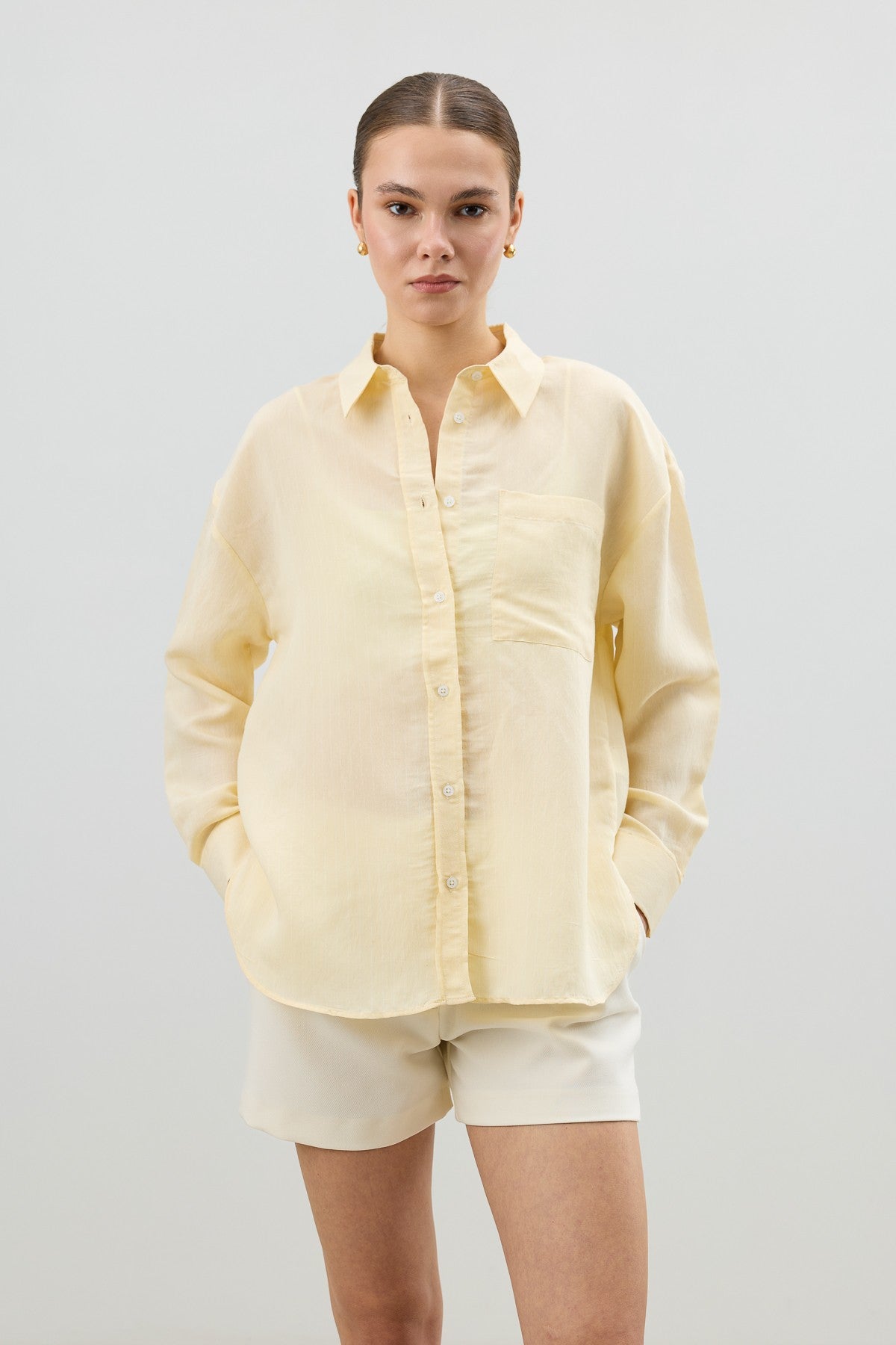 Antioch Women's Striped Shirt with Modal Blend