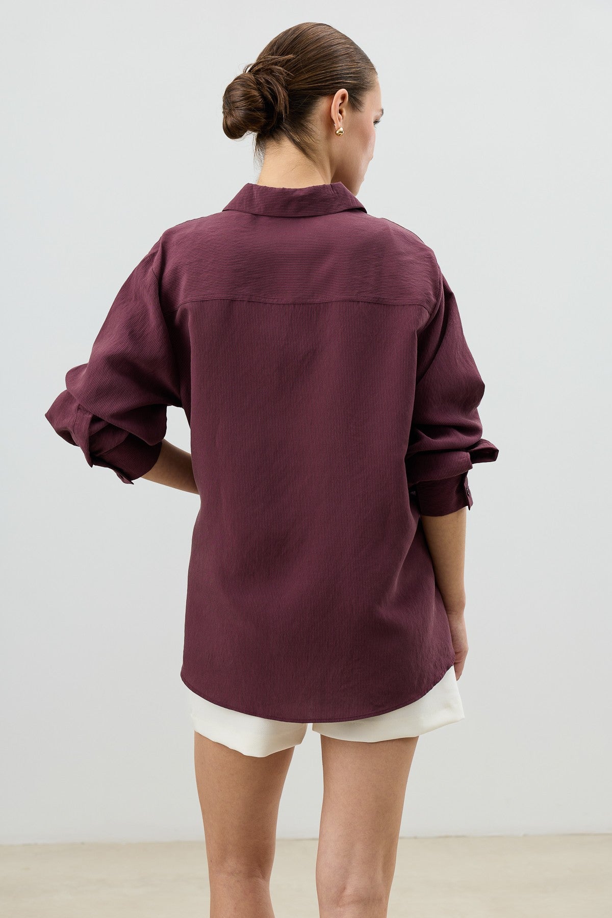 Antioch Tied-Waist Striped Women's Shirt